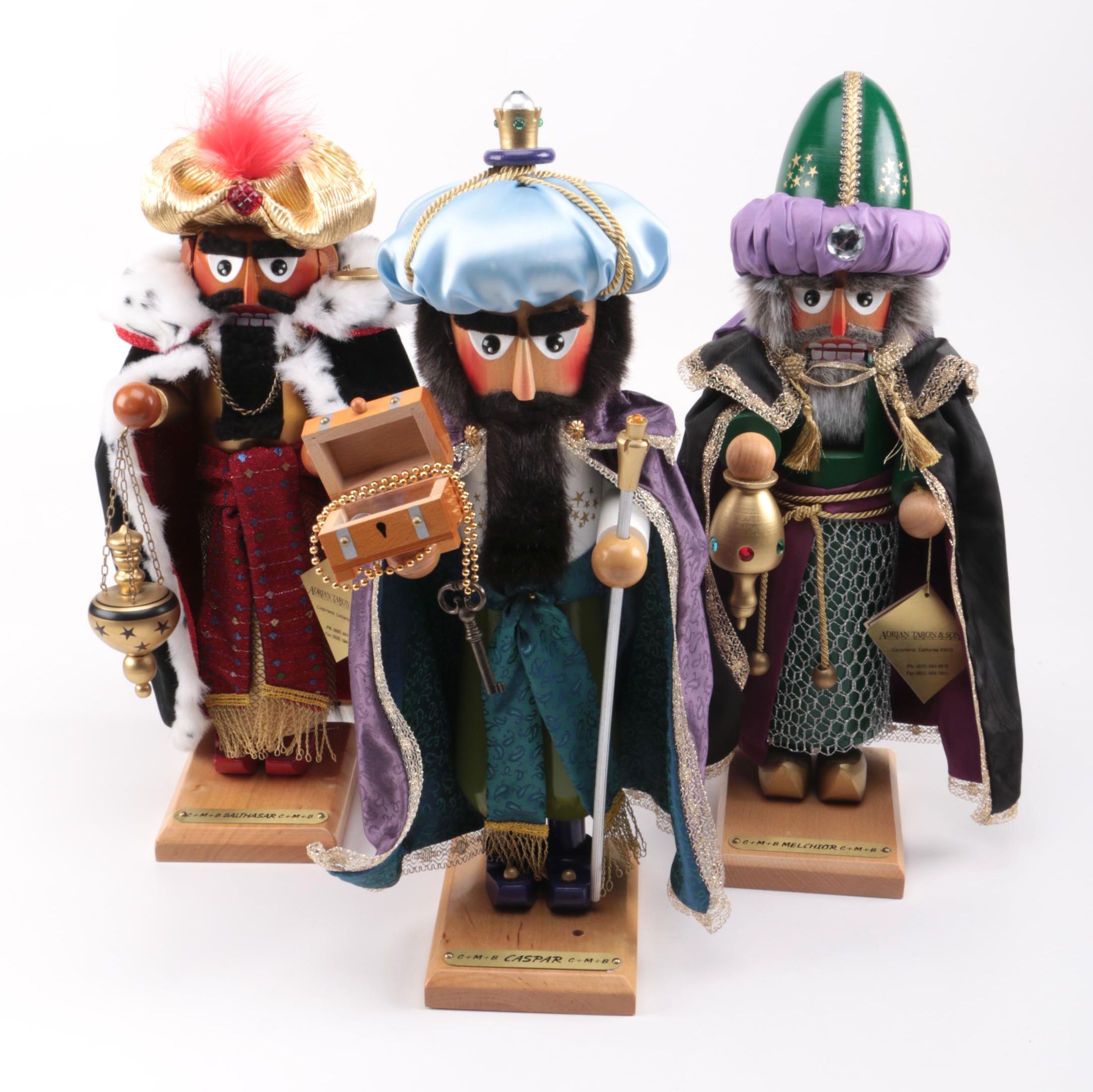 Steinbach "Three Kings" Nutcrackers