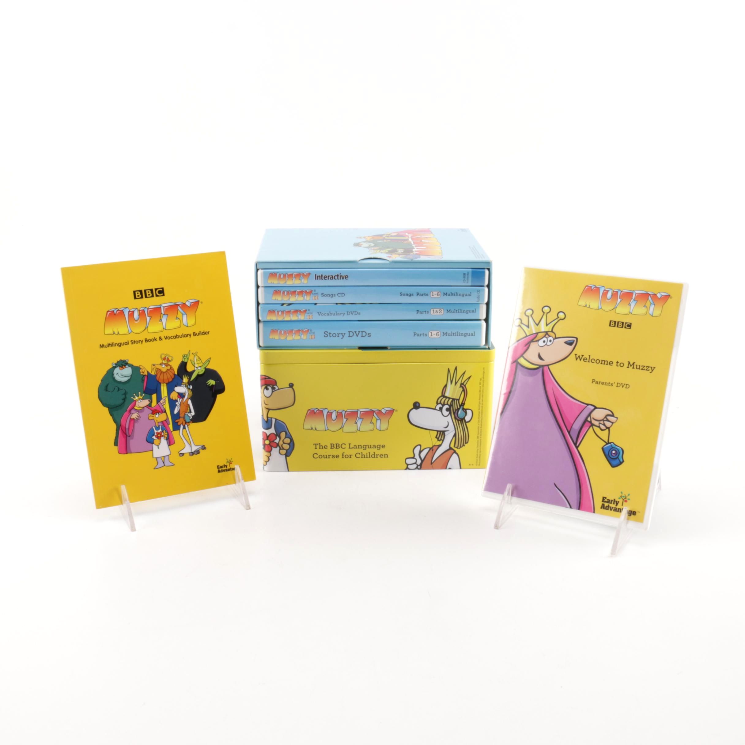 "Muzzy" Multi-Language Learning DVD Sets