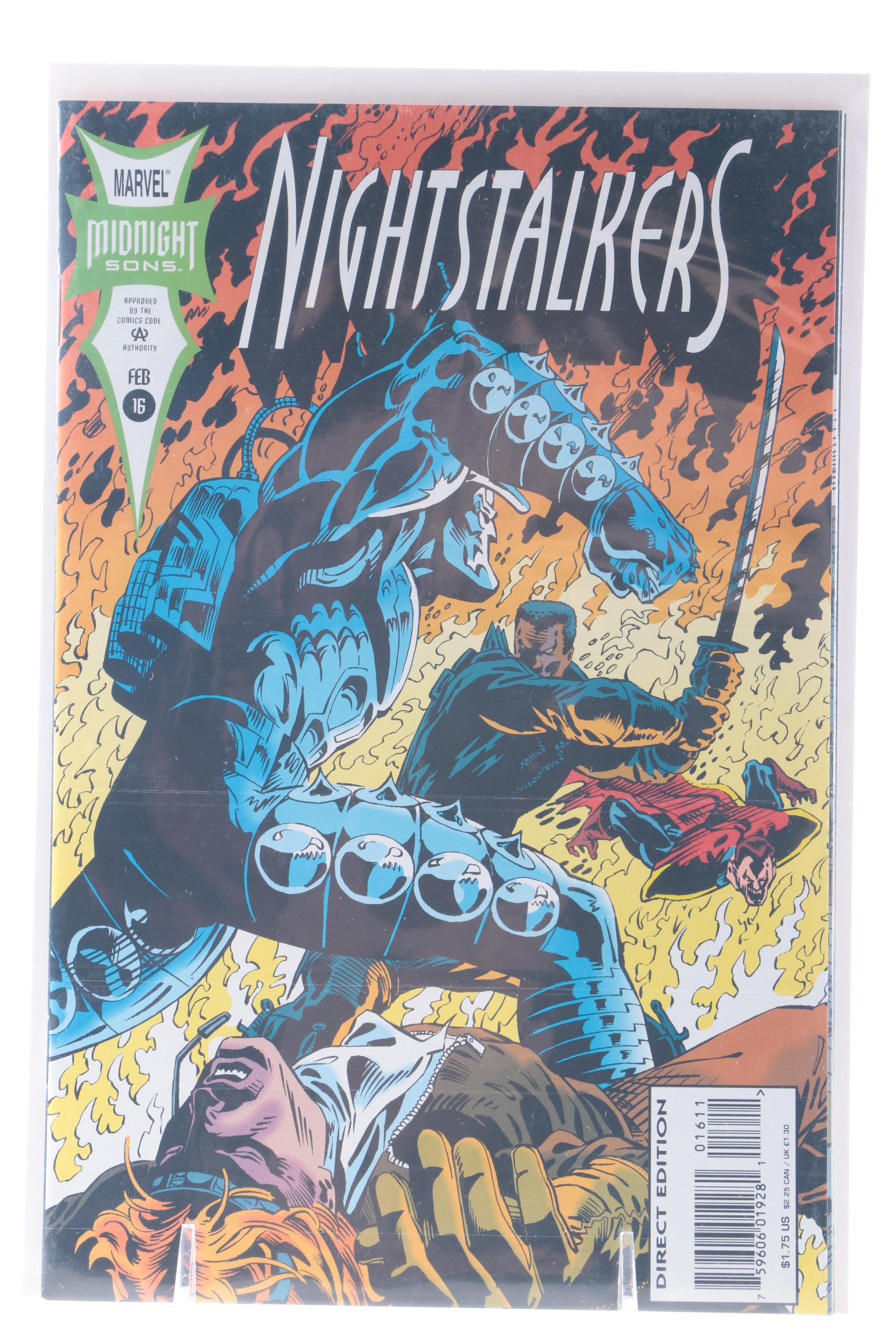 Modern Age "Nightstalkers" and "Midnight Sons" Comics