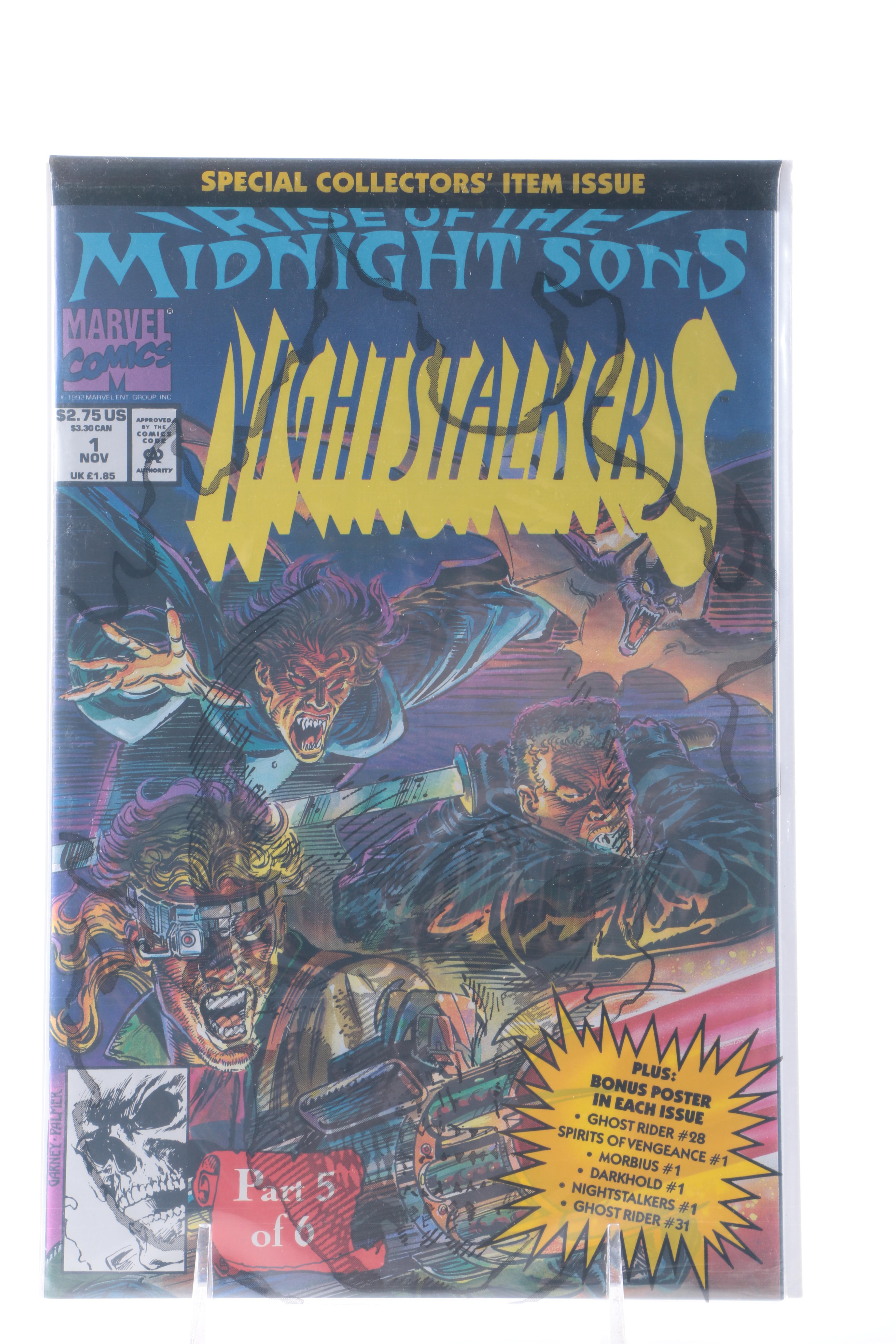 Modern Age "Nightstalkers" and "Midnight Sons" Comics