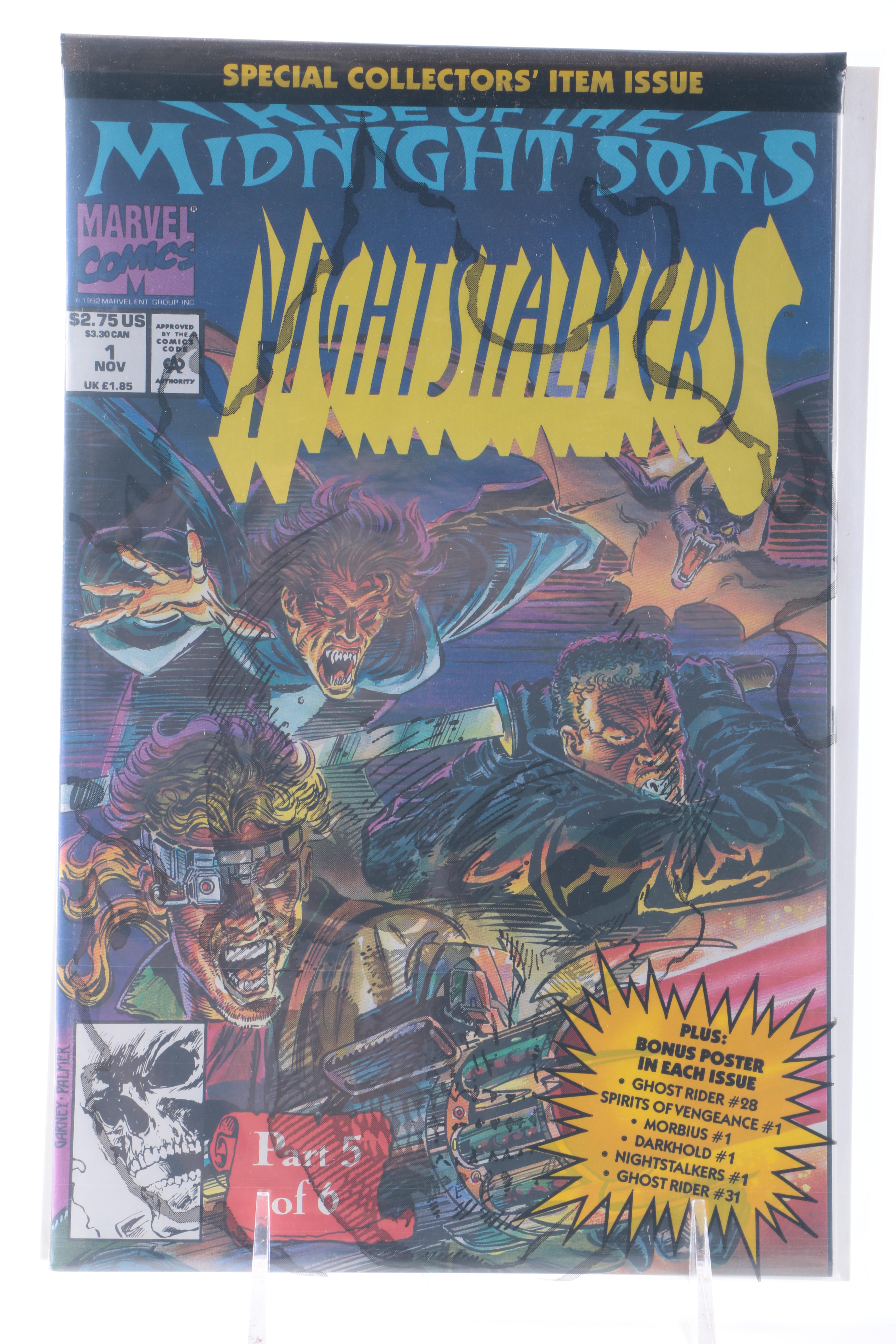 Modern Age "Nightstalkers" and "Midnight Sons" Comics