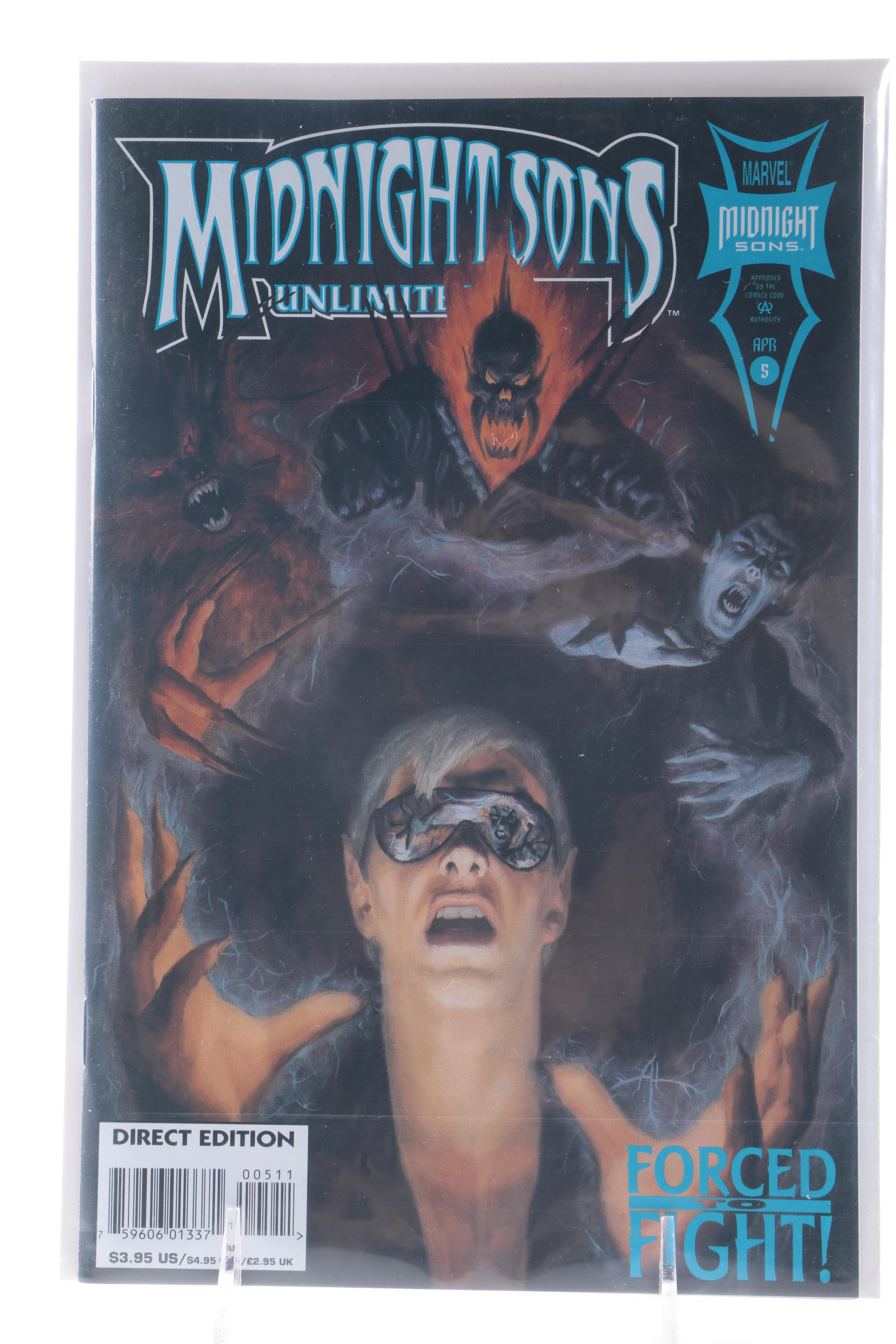 Modern Age "Nightstalkers" and "Midnight Sons" Comics