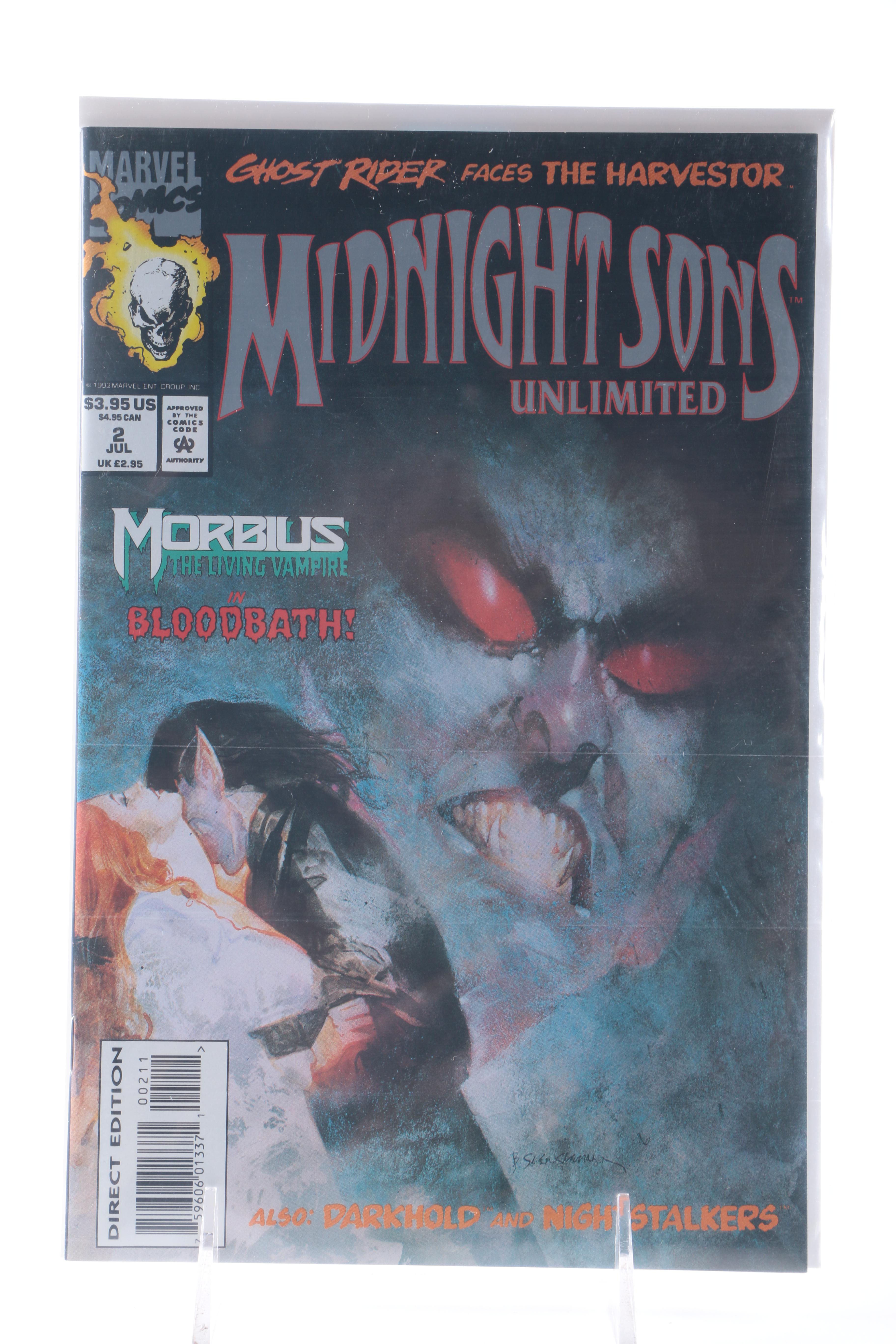 Modern Age "Nightstalkers" and "Midnight Sons" Comics