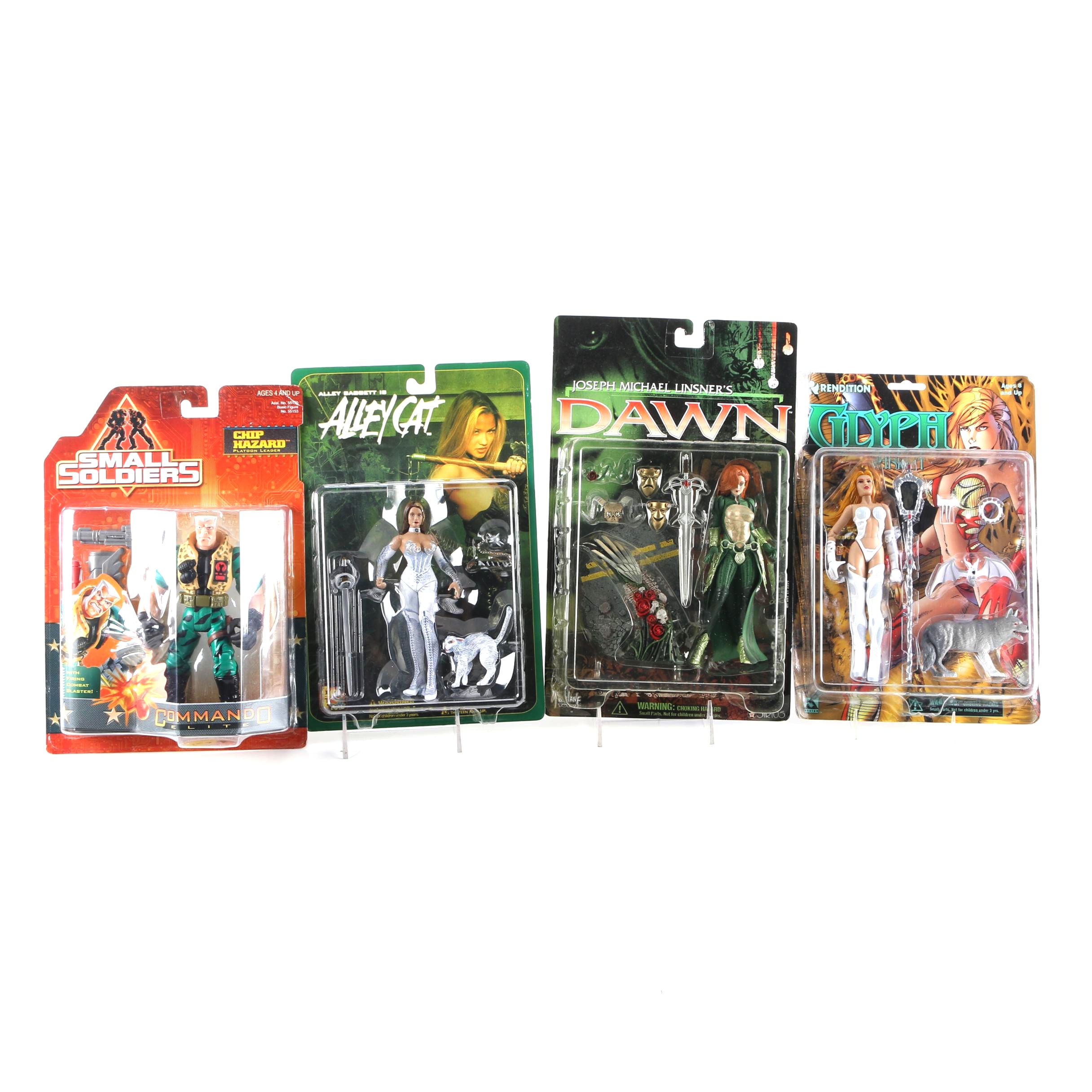 Sealed-on-Card Action Figure Toys