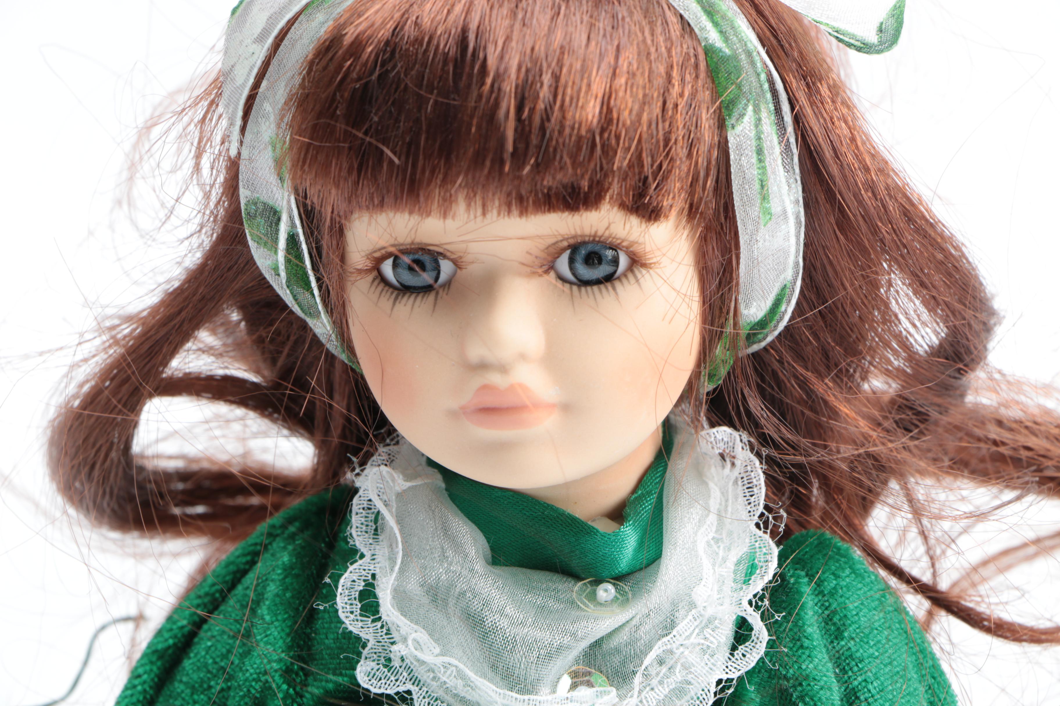 St. Patrick's Day Themed Dolls