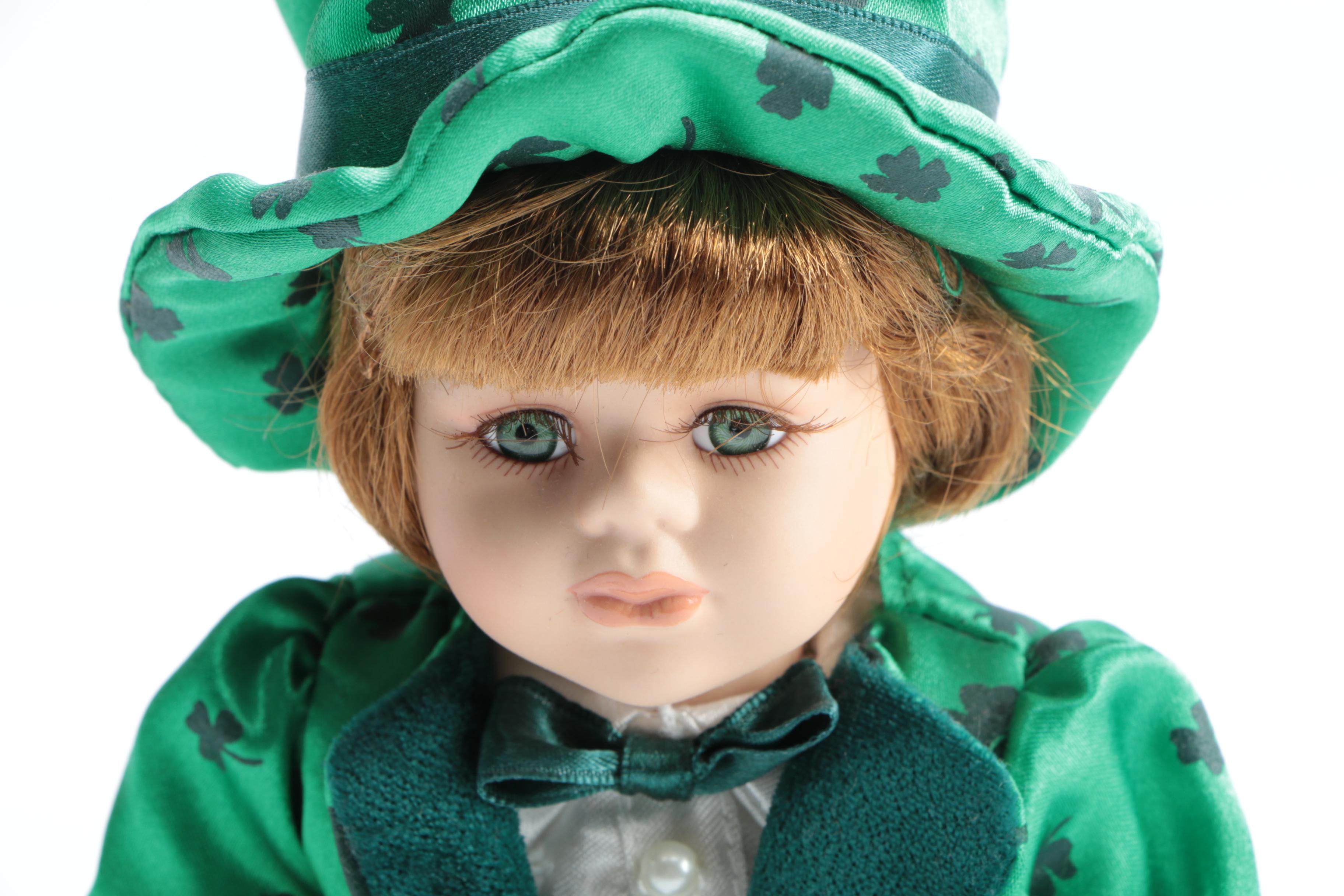 St. Patrick's Day Themed Dolls