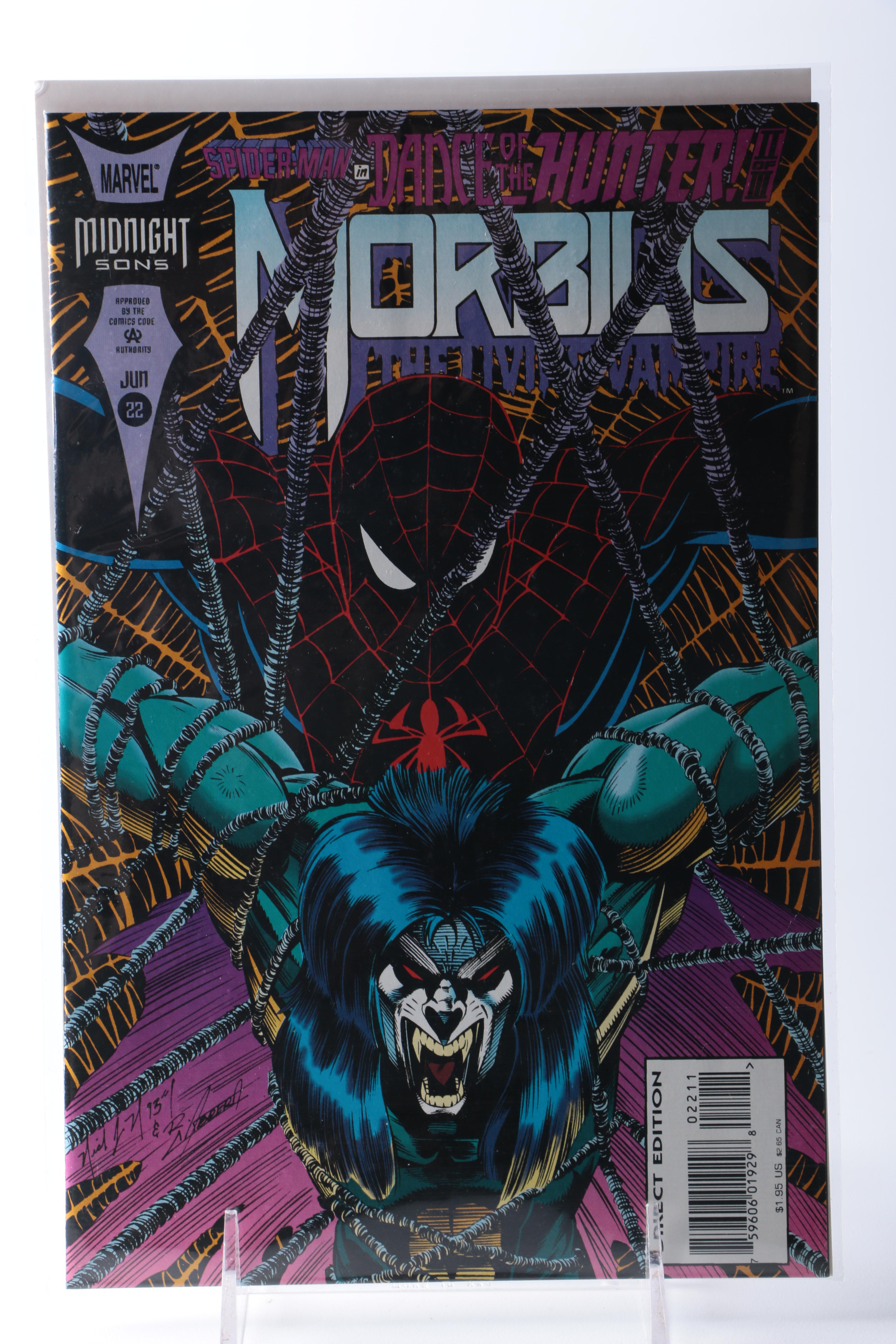 Bronze and Modern Age Comics Featuring Morbius