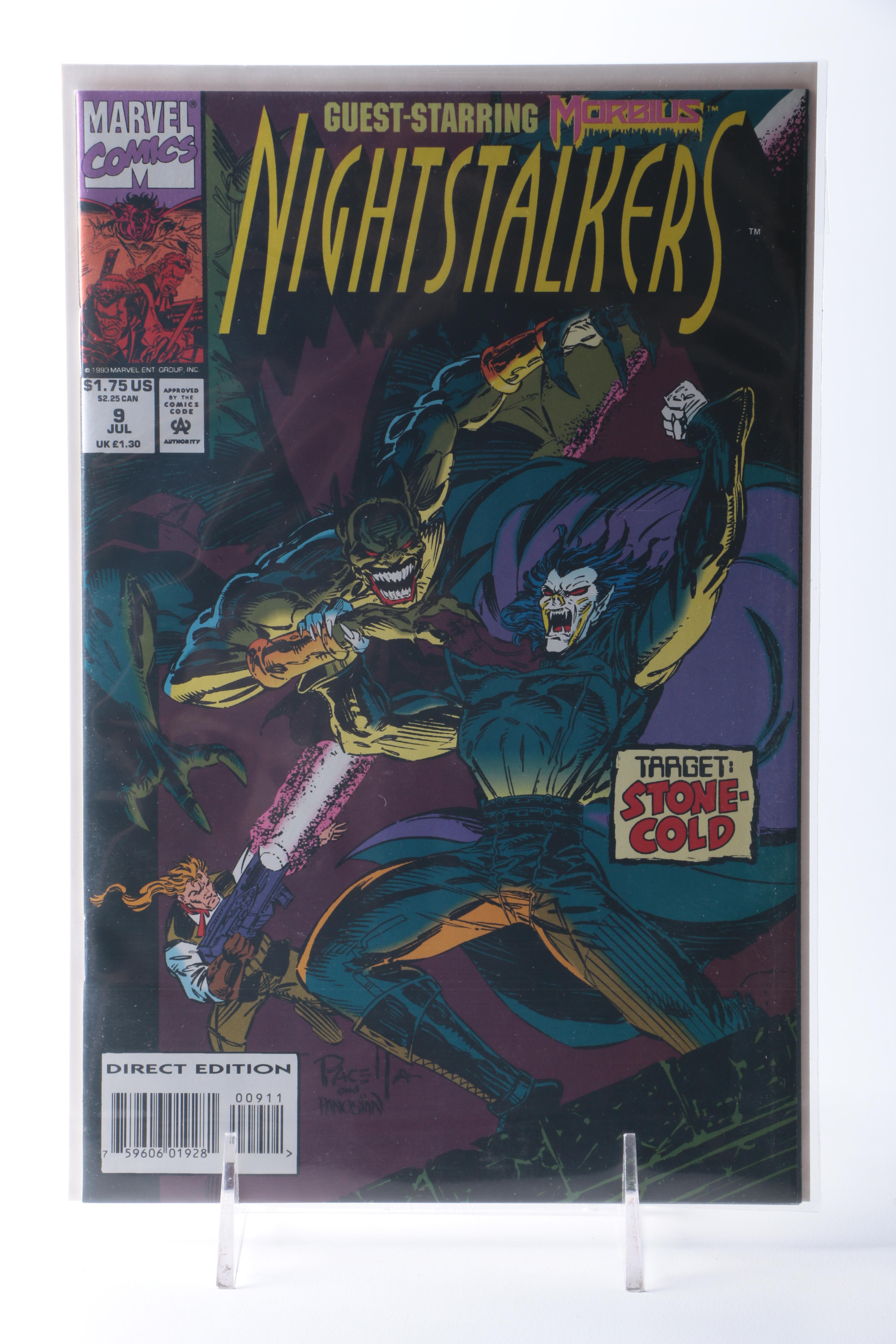 Bronze and Modern Age Comics Featuring Morbius