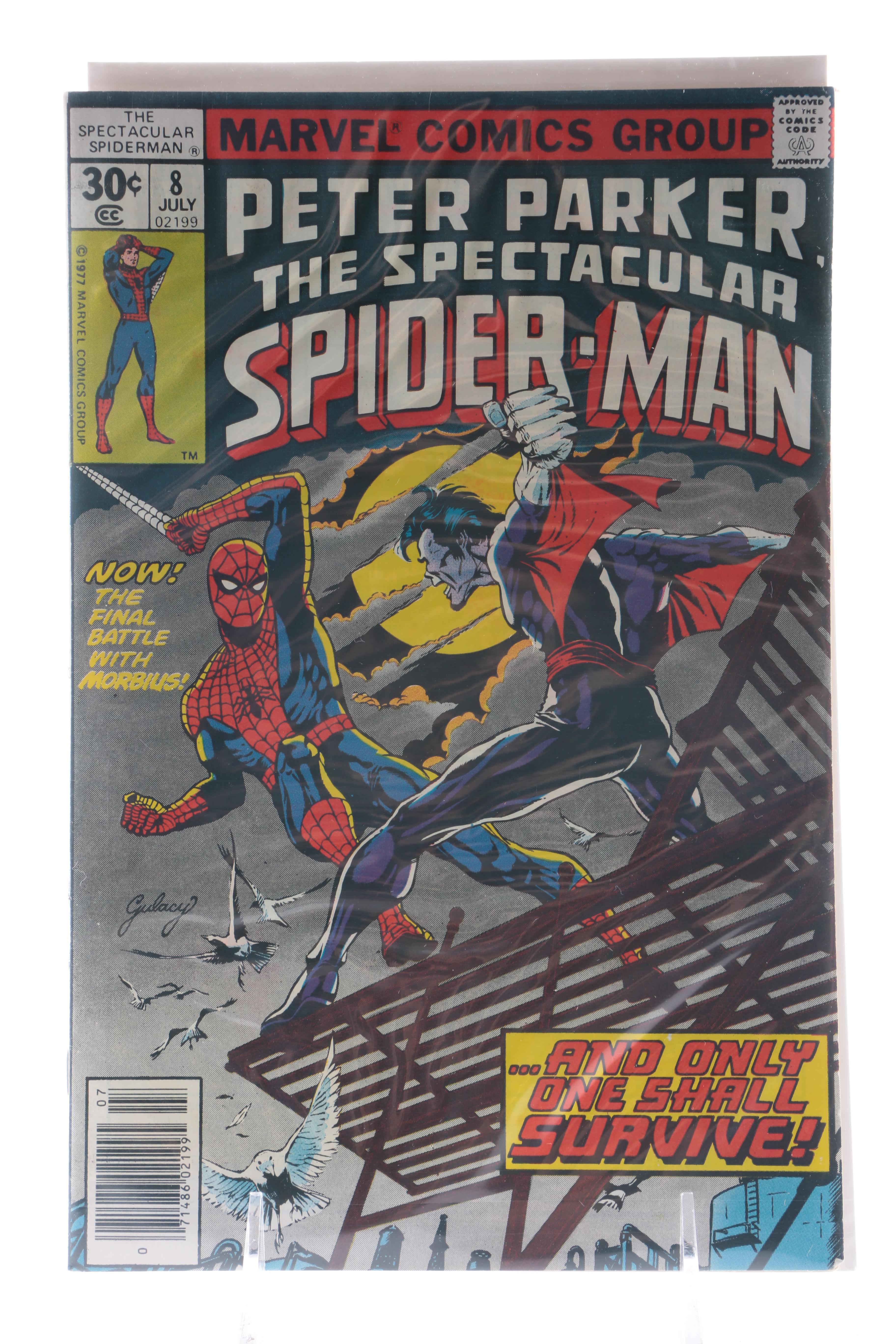 Bronze and Modern Age Comics Featuring Morbius