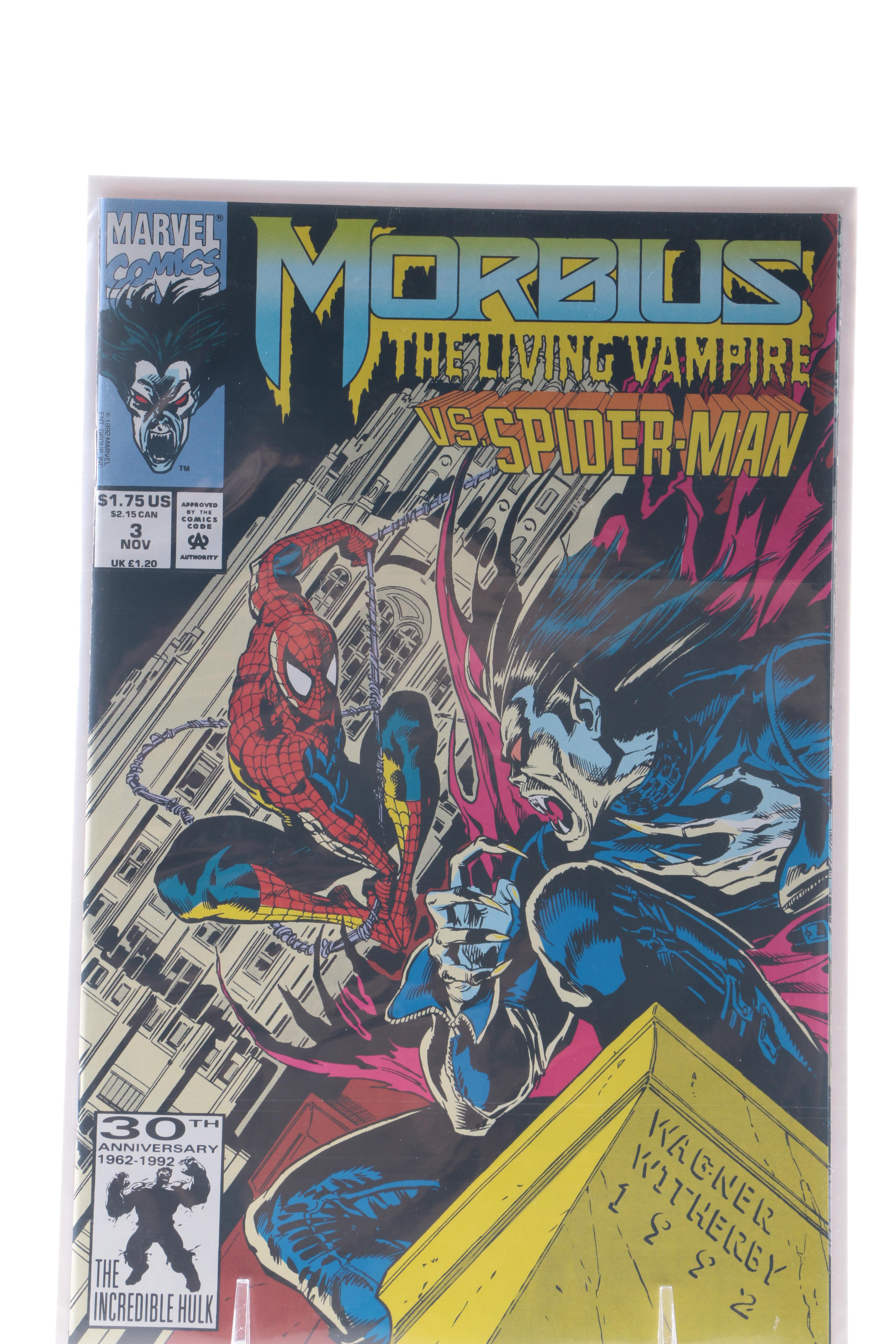 Bronze and Modern Age Comics Featuring Morbius