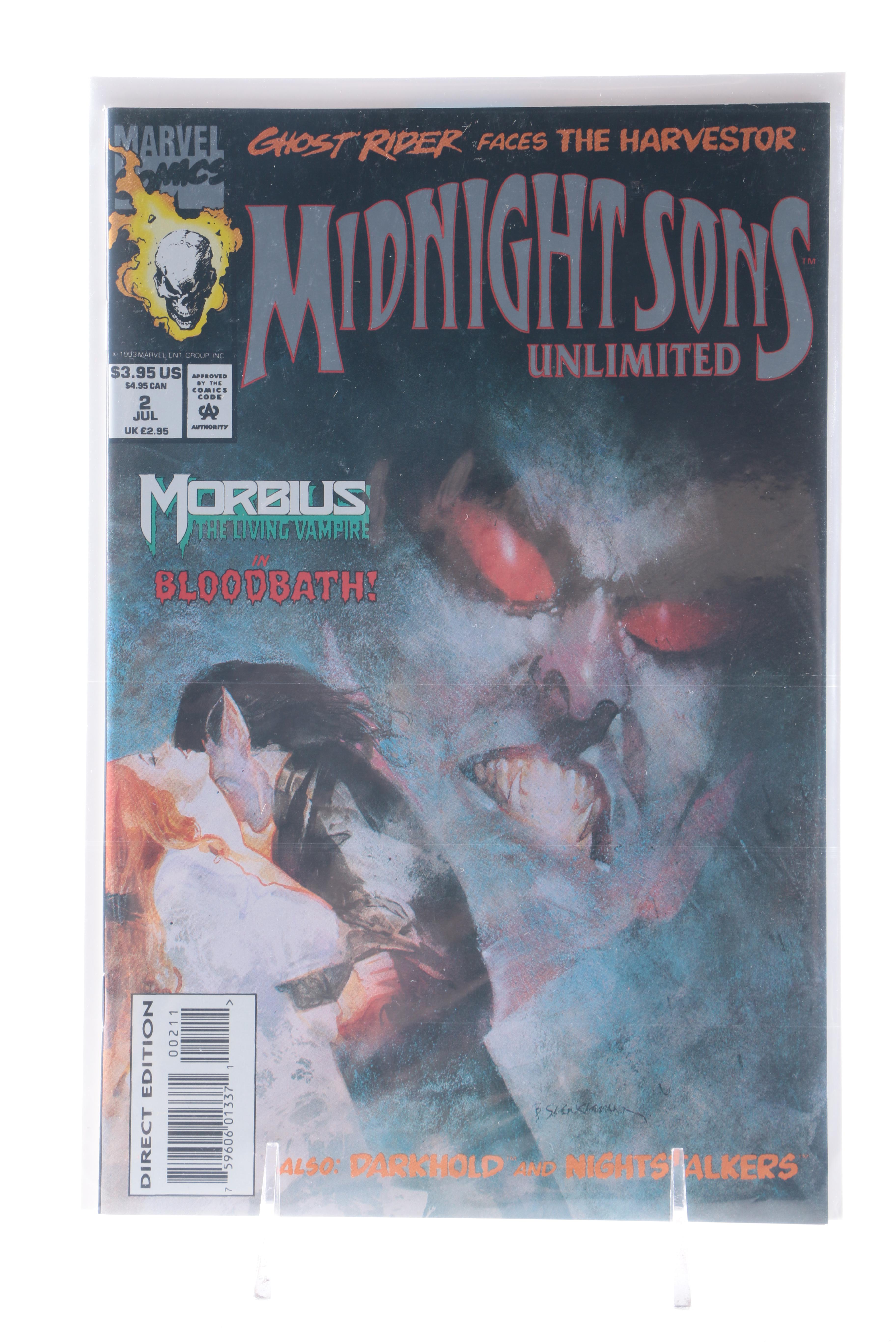 Bronze and Modern Age Comics Featuring Morbius