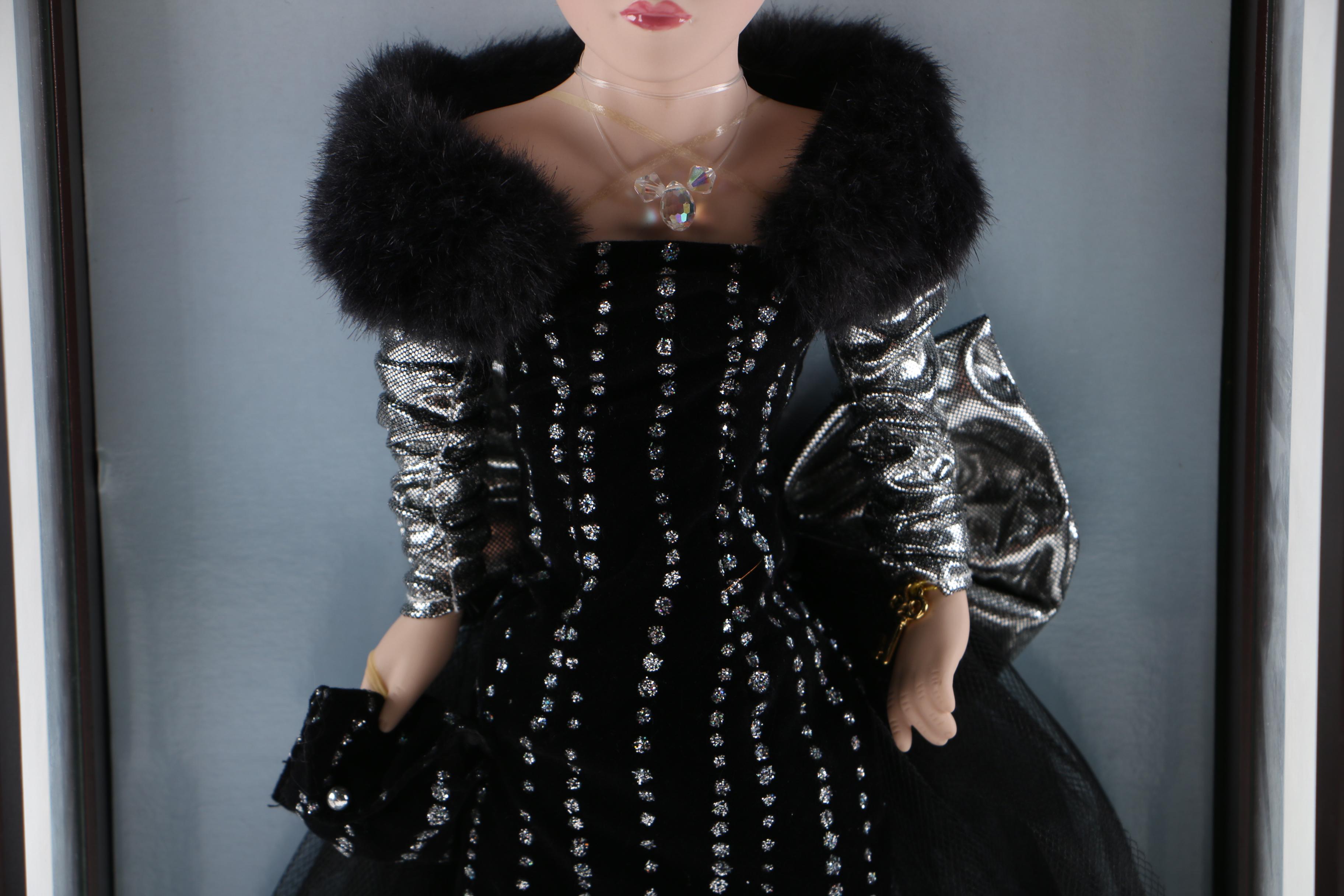 2000 Camellia Garden Collection Porcelain Doll with Swarovski Necklace and Earrings