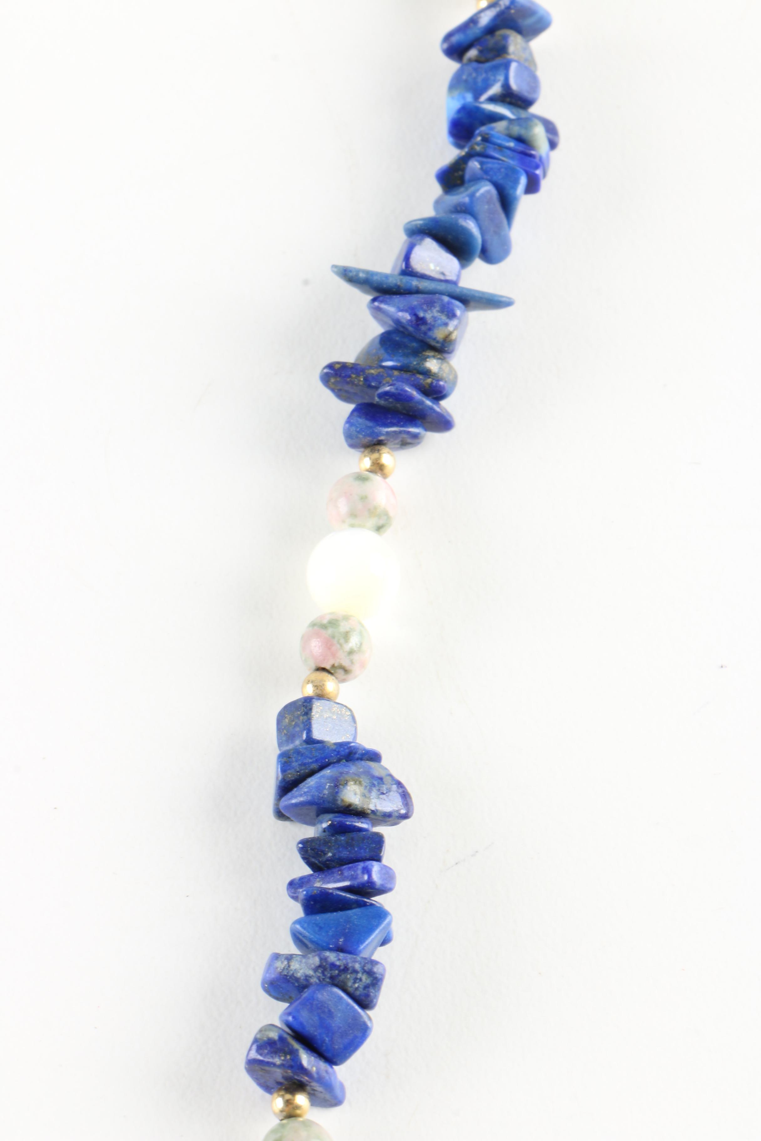 Vintage Necklace Featuring Jasper