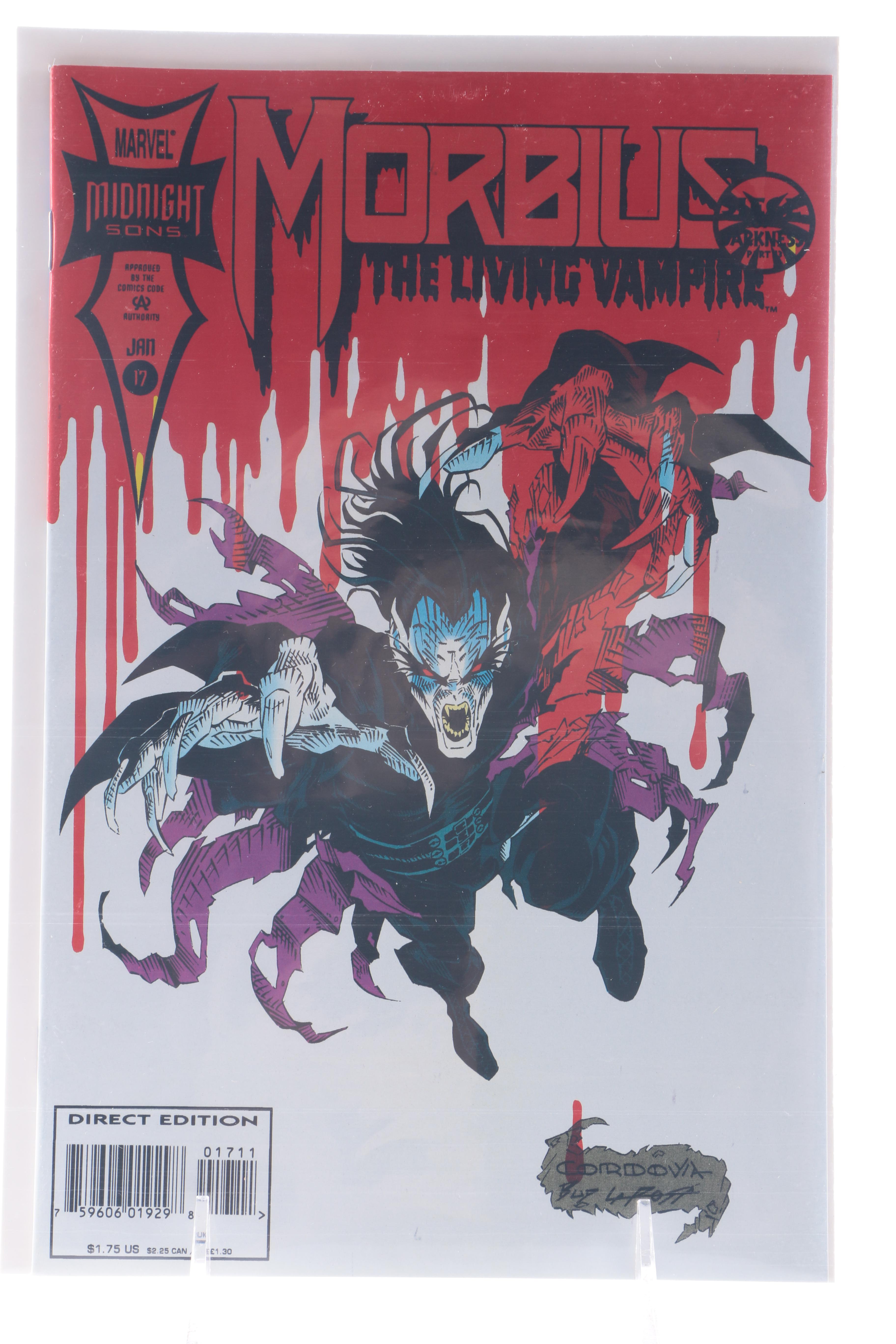Marvel Morbius and Darkhold Comic Books