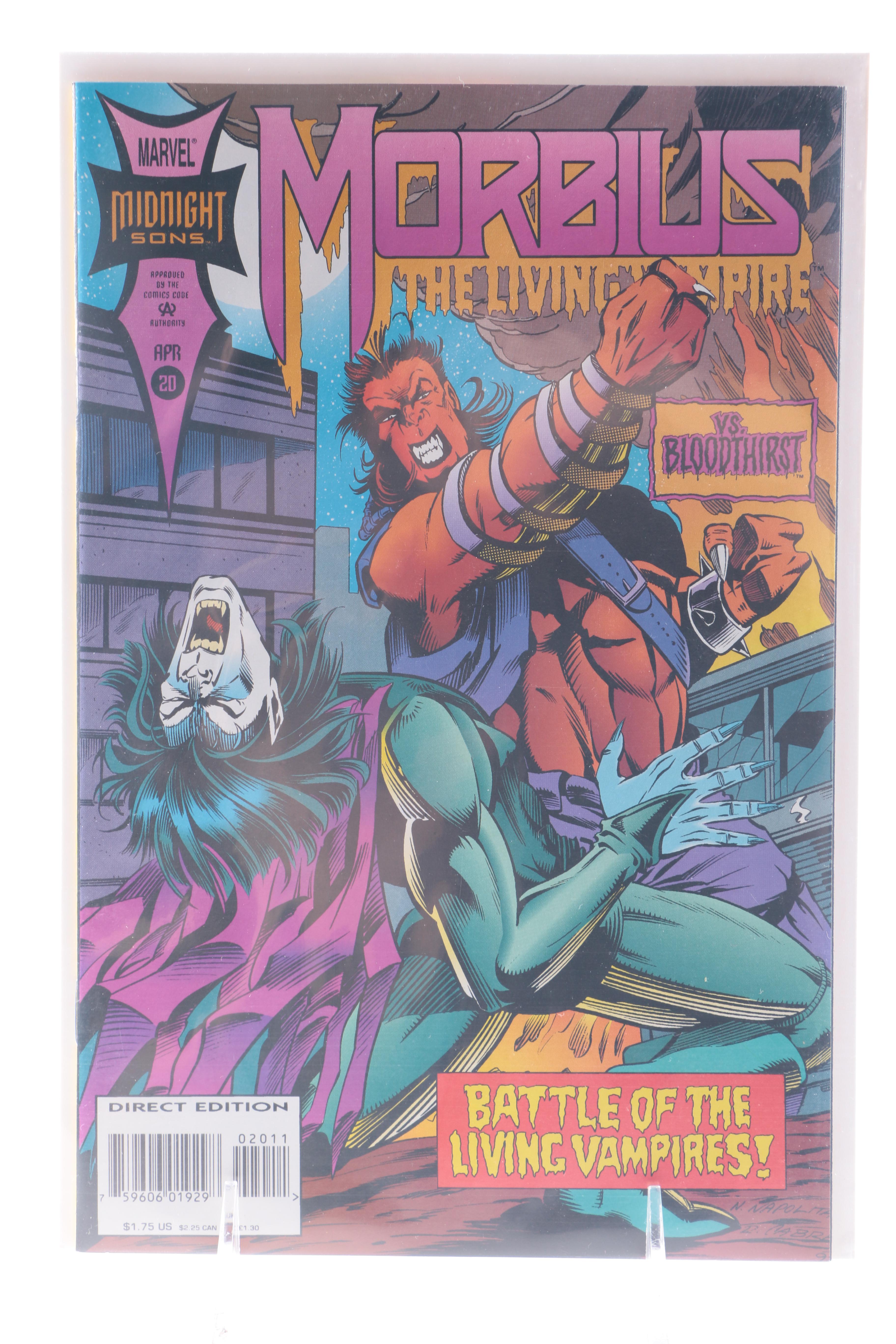 Marvel Morbius and Darkhold Comic Books