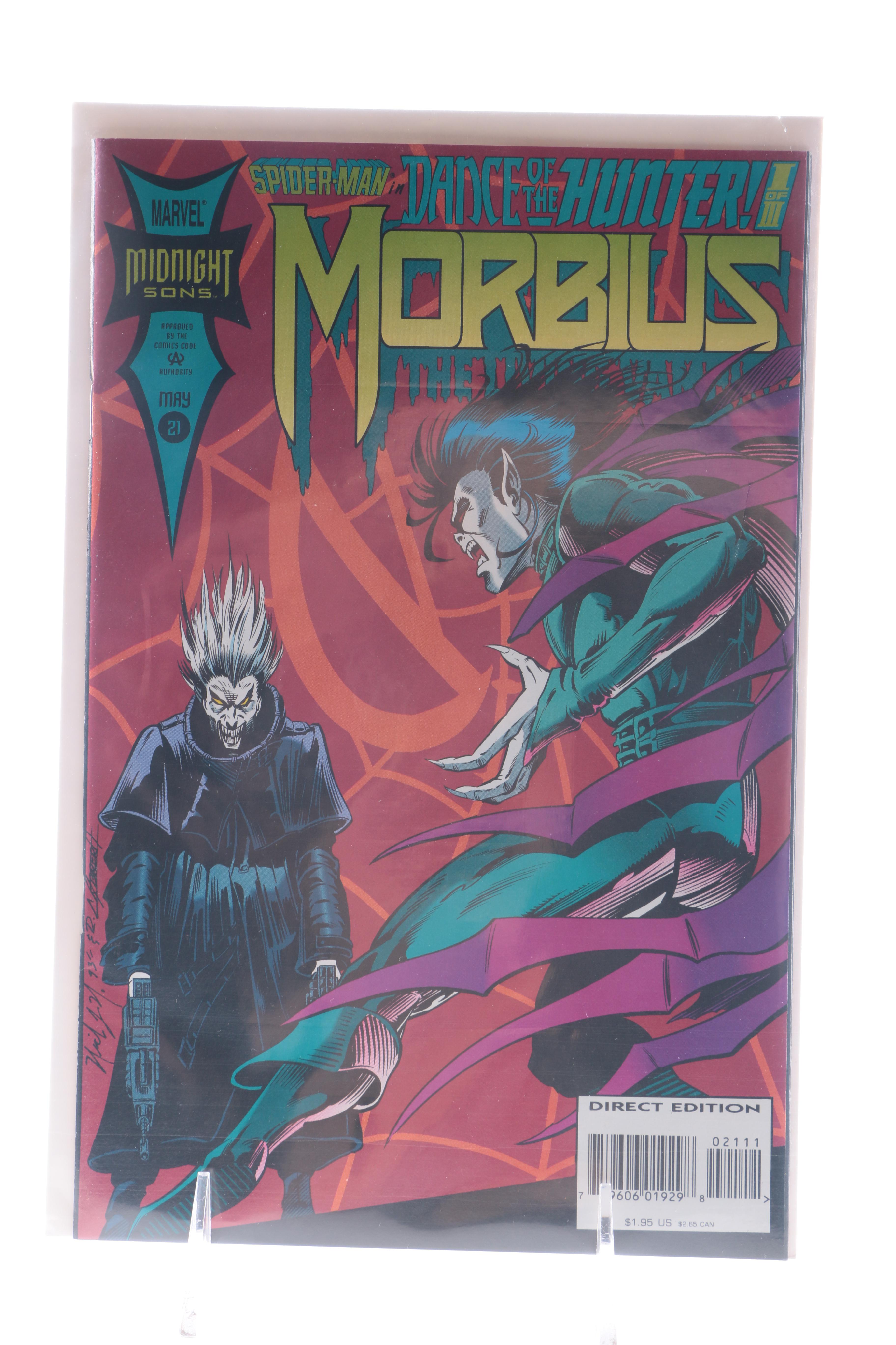 Marvel Morbius and Darkhold Comic Books