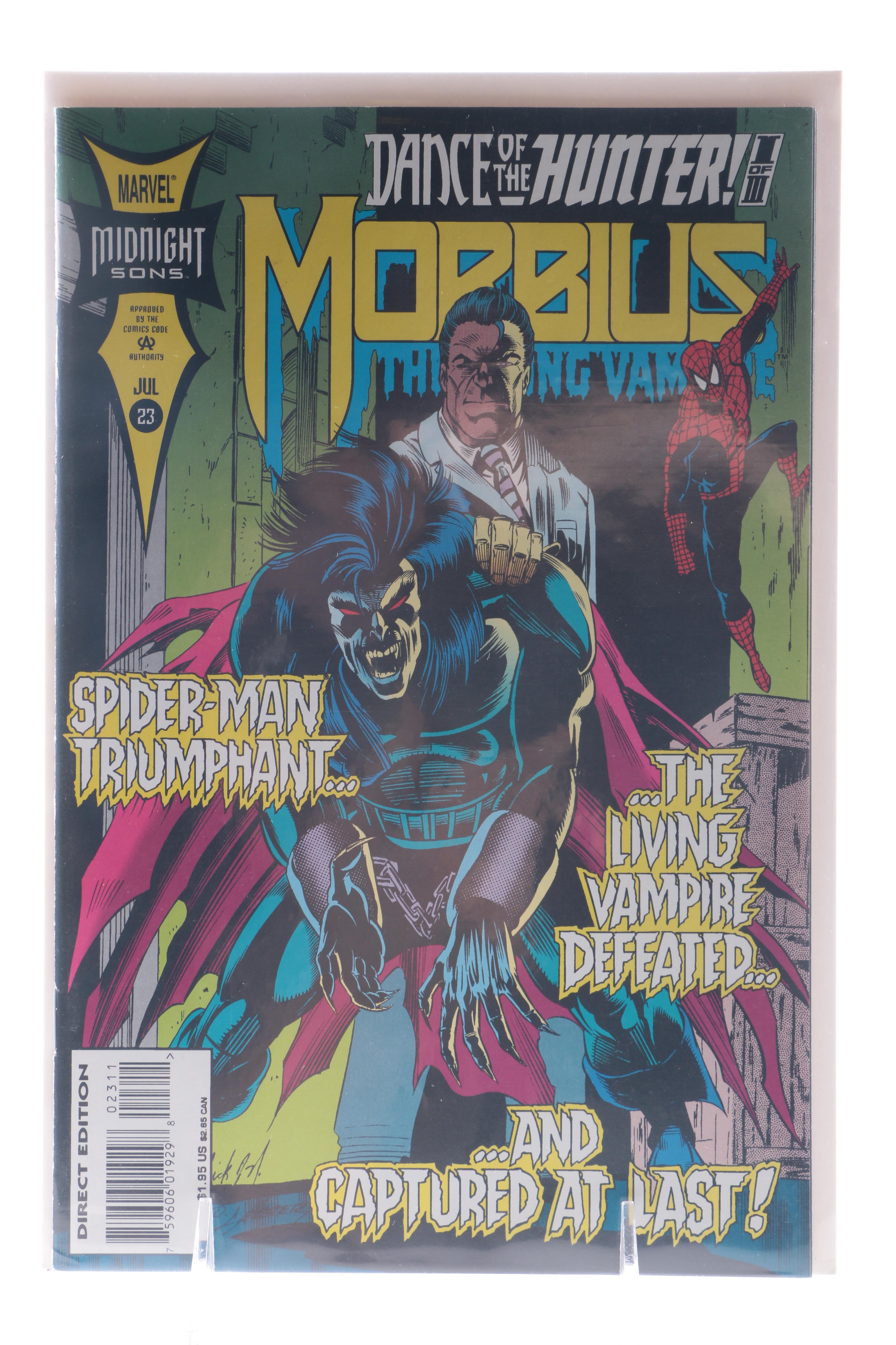 Marvel Morbius and Darkhold Comic Books