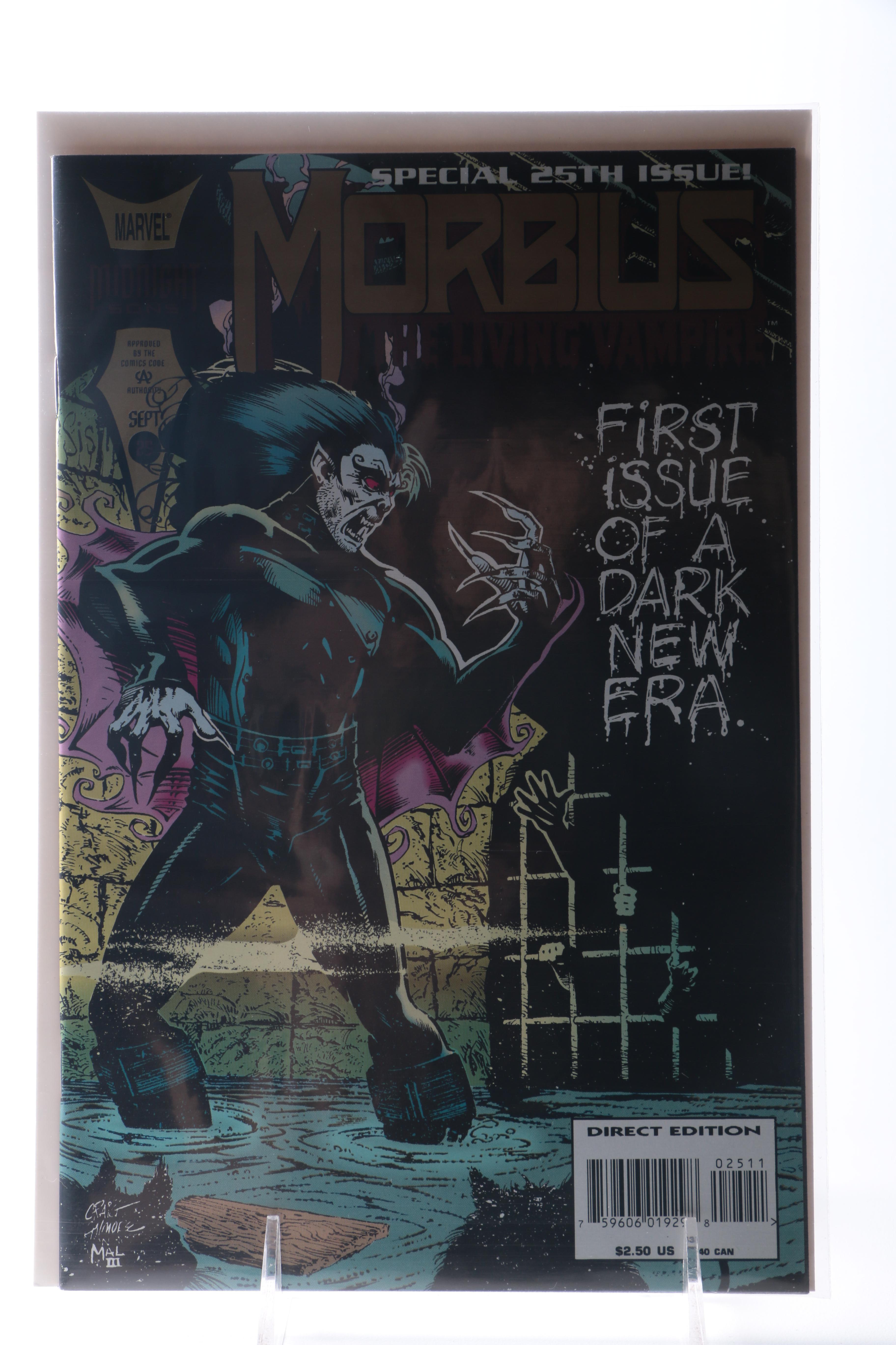 Marvel Morbius and Darkhold Comic Books