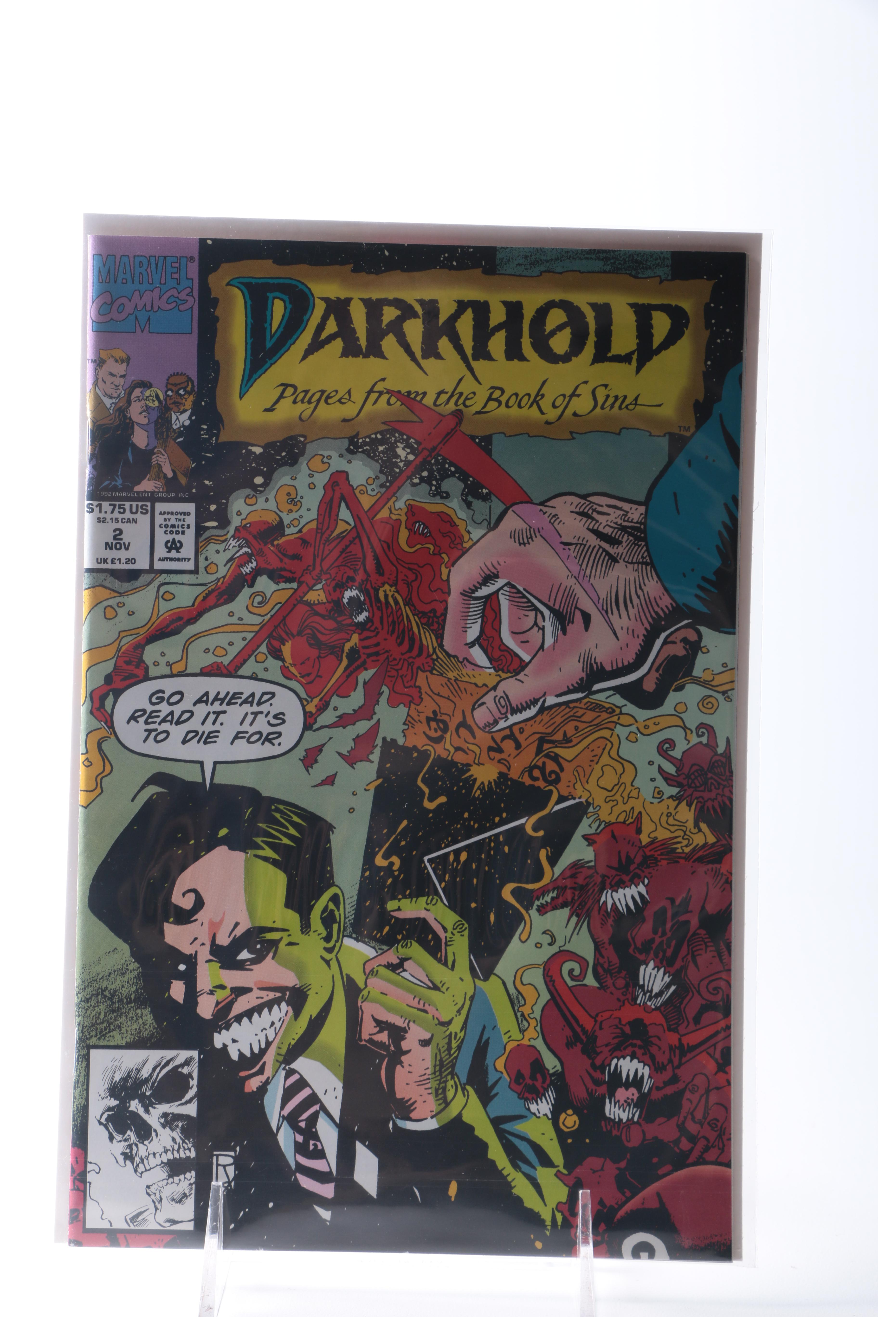 Marvel Morbius and Darkhold Comic Books