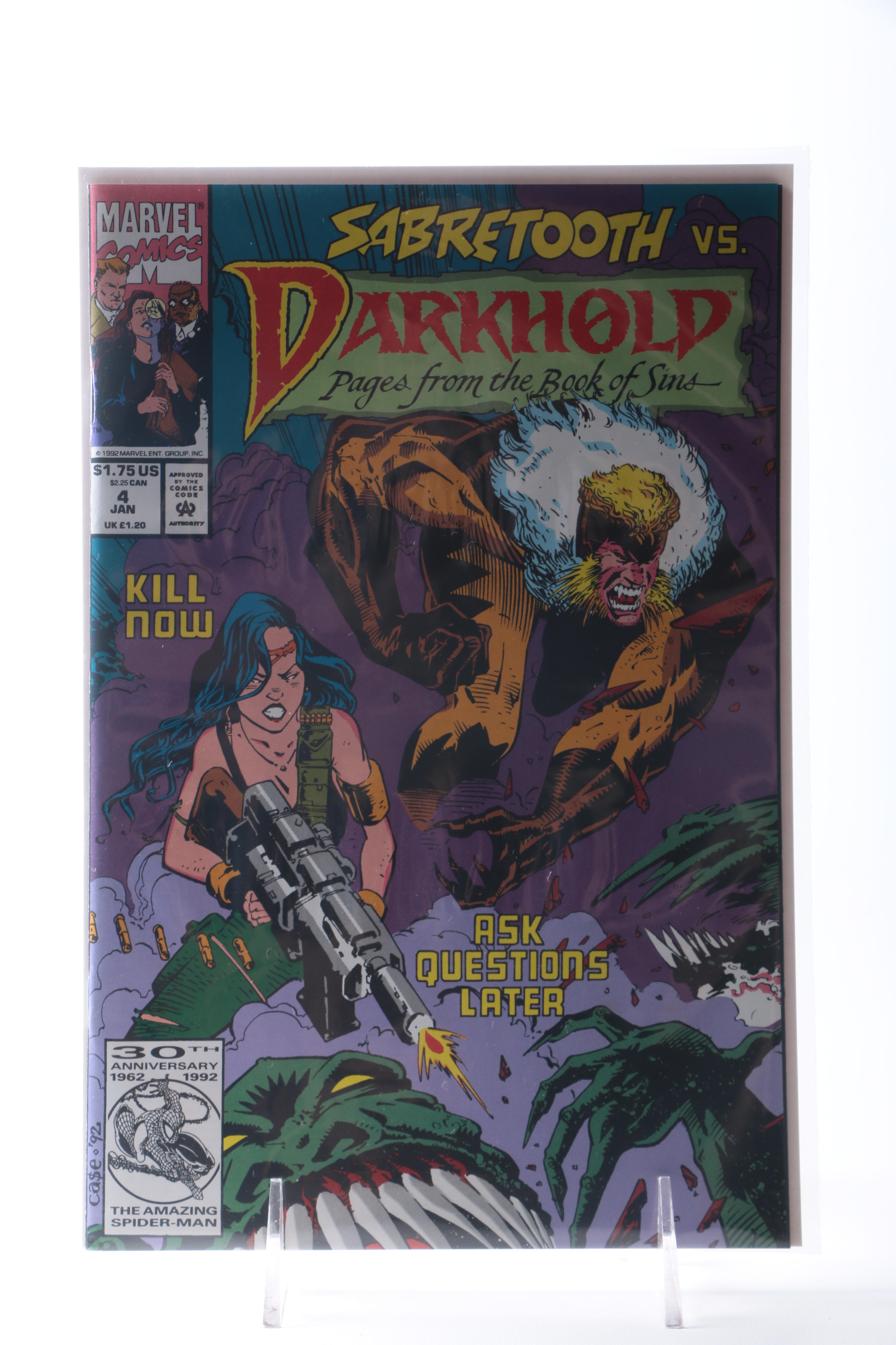 Marvel Morbius and Darkhold Comic Books