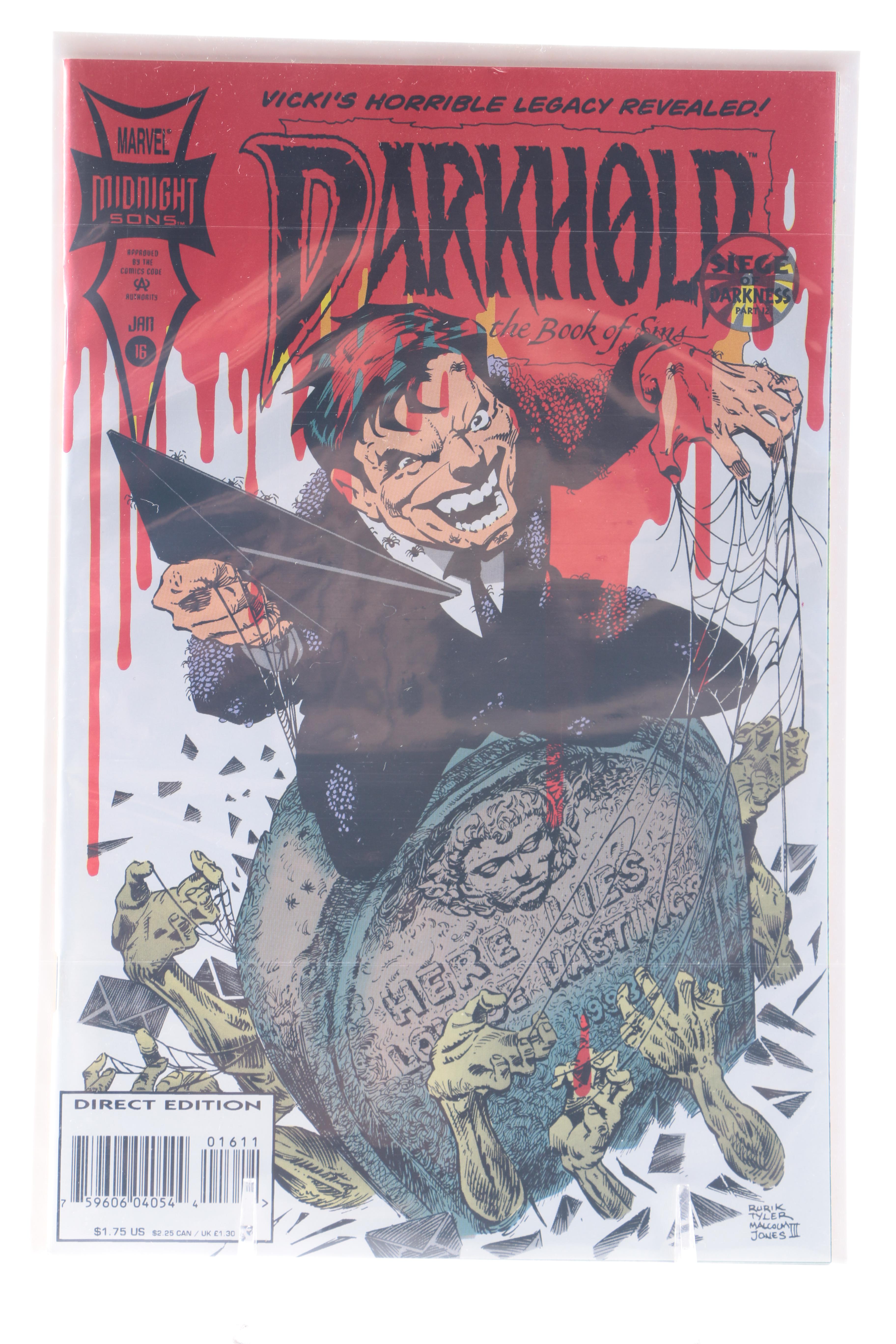 Marvel Morbius and Darkhold Comic Books