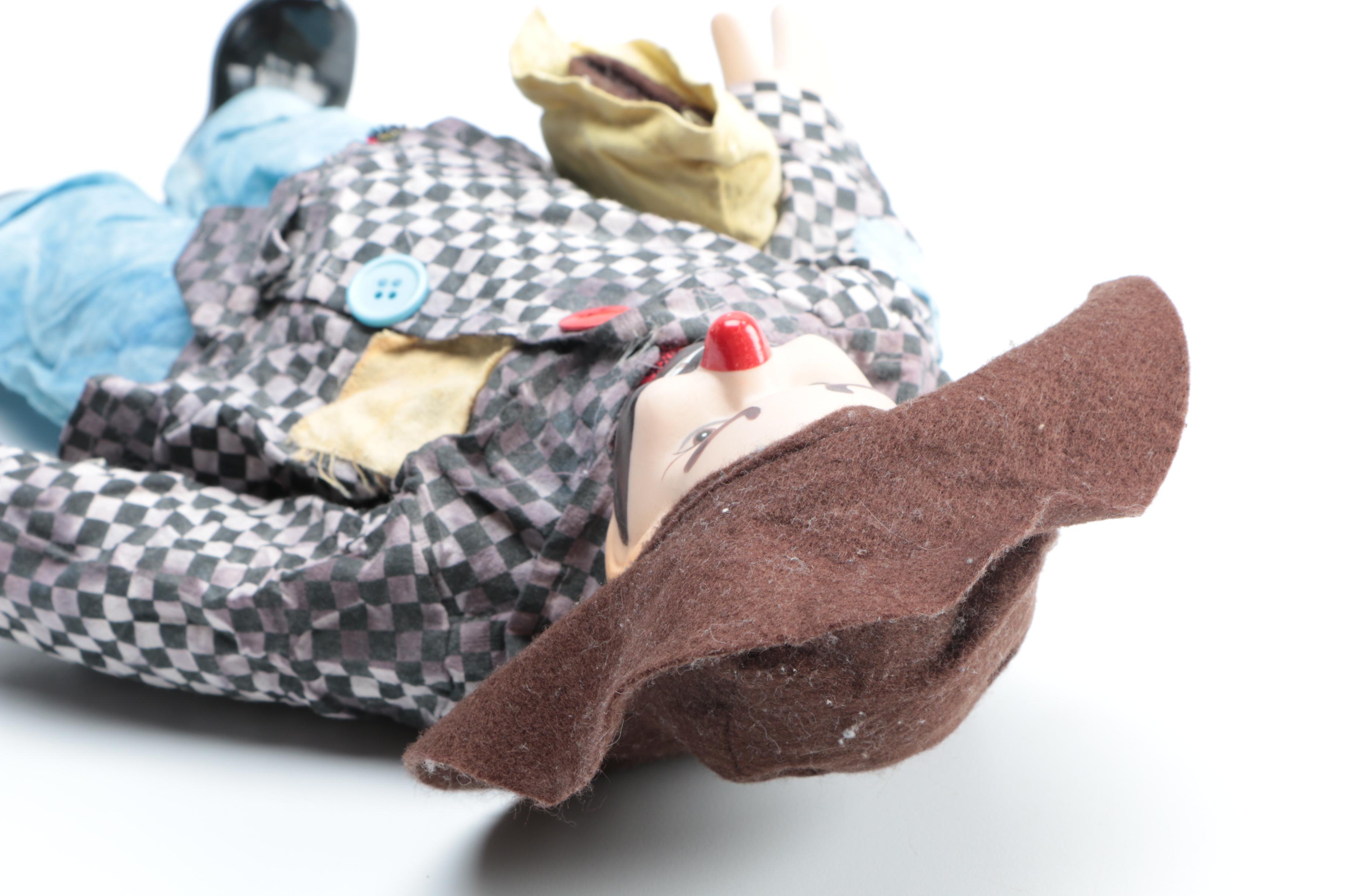 Hobo Style Clown Dolls