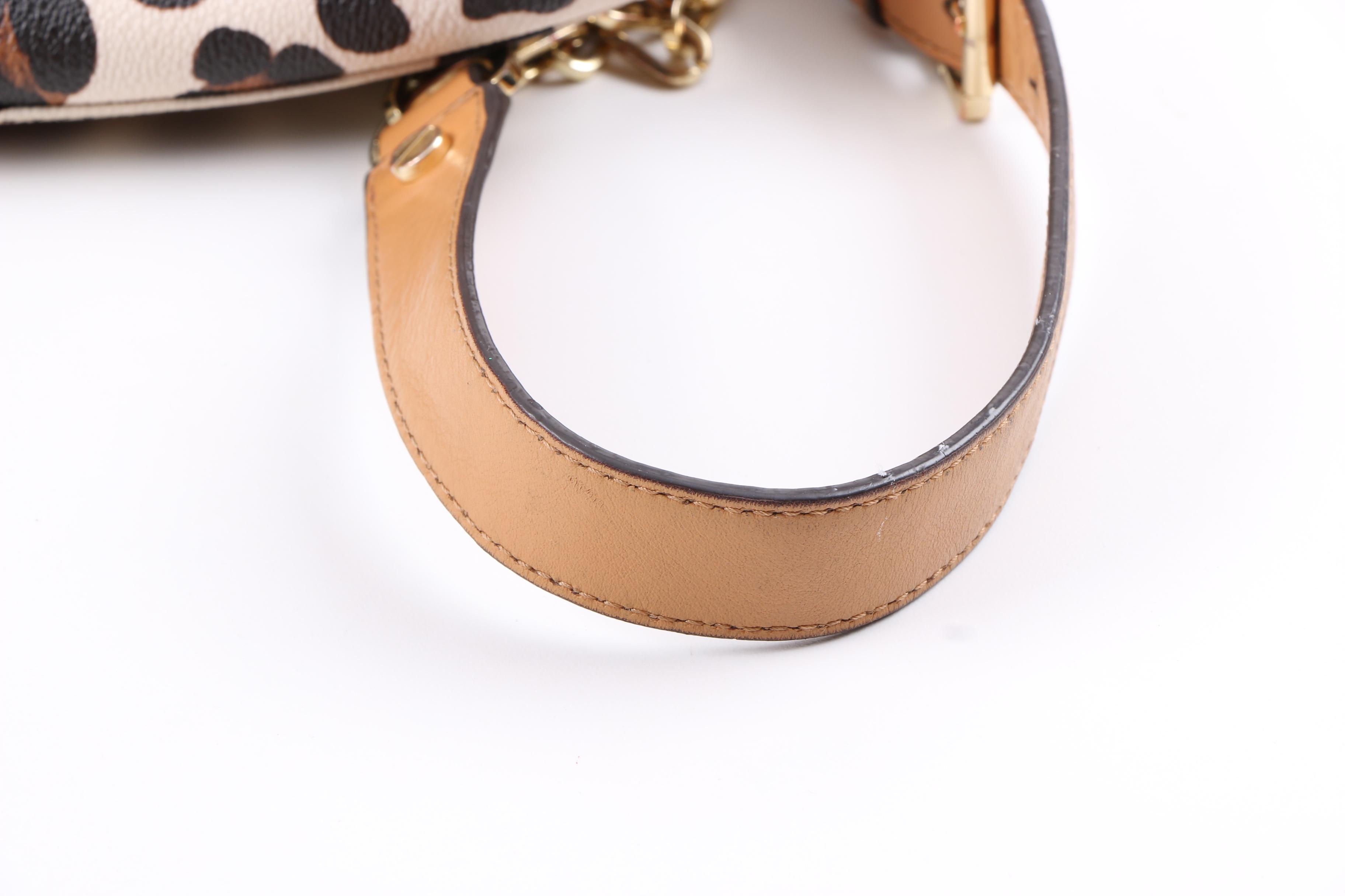 Tory Burch Leopard Print Shoulder Bag