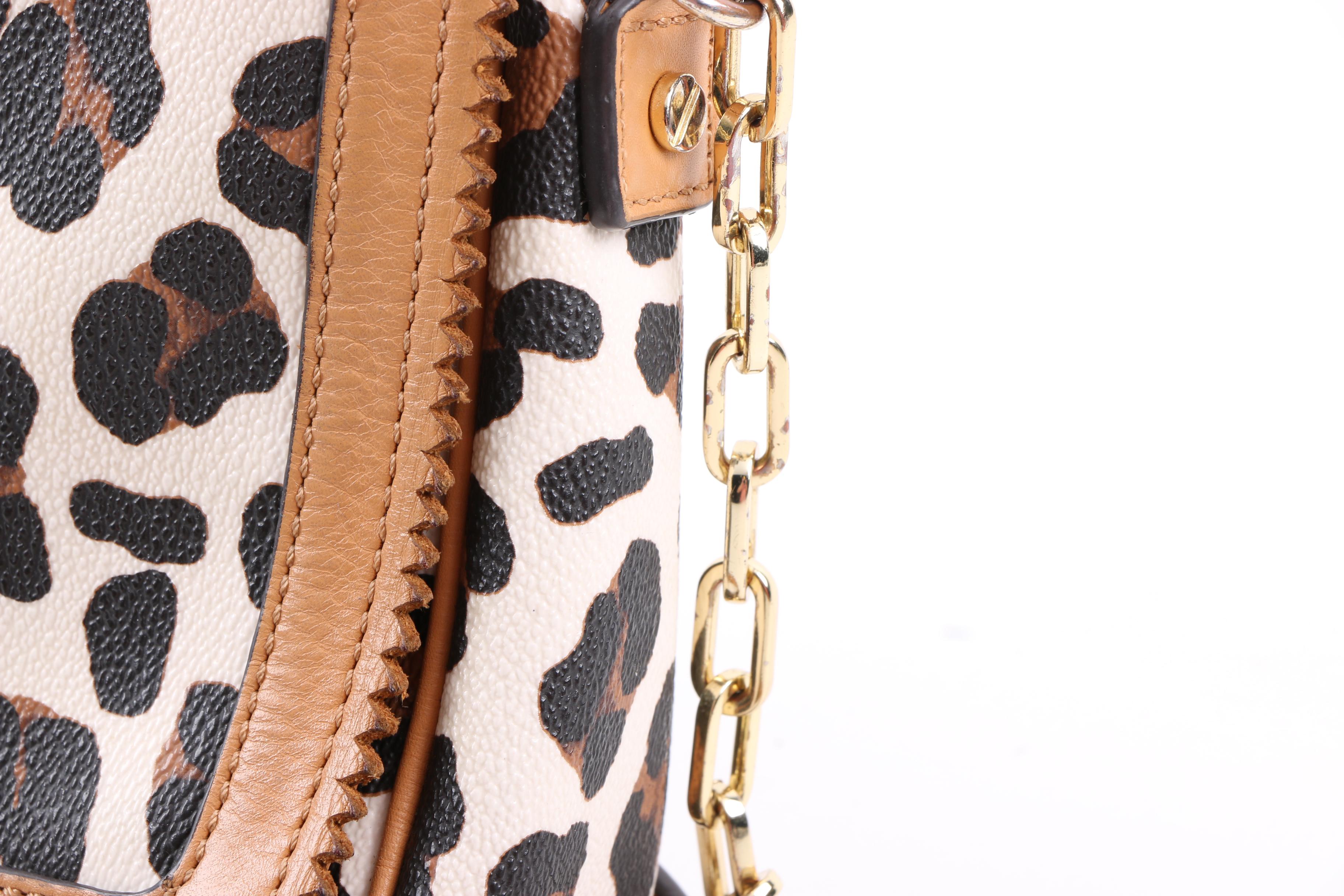 Tory Burch Leopard Print Shoulder Bag