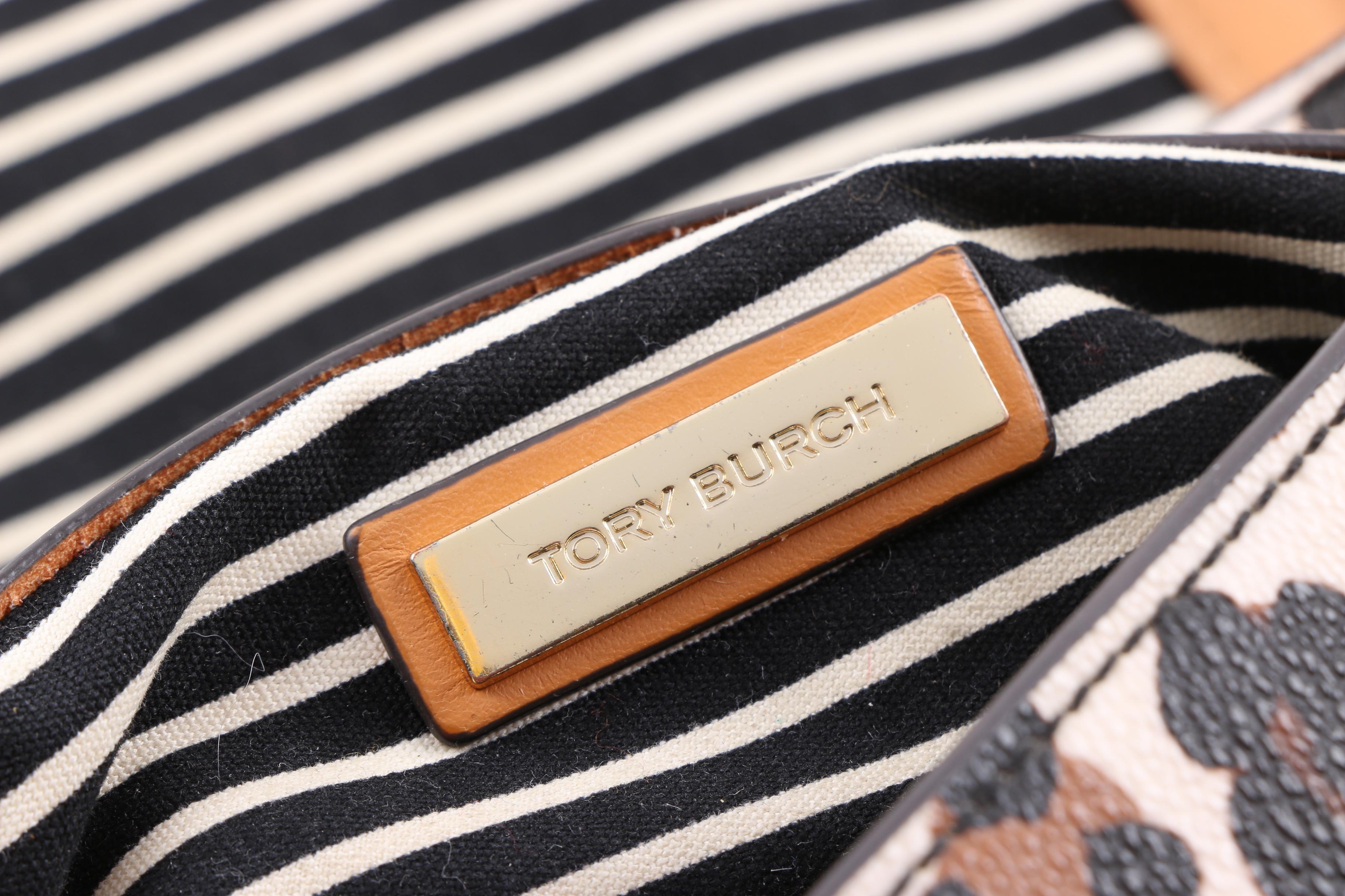 Tory Burch Leopard Print Shoulder Bag