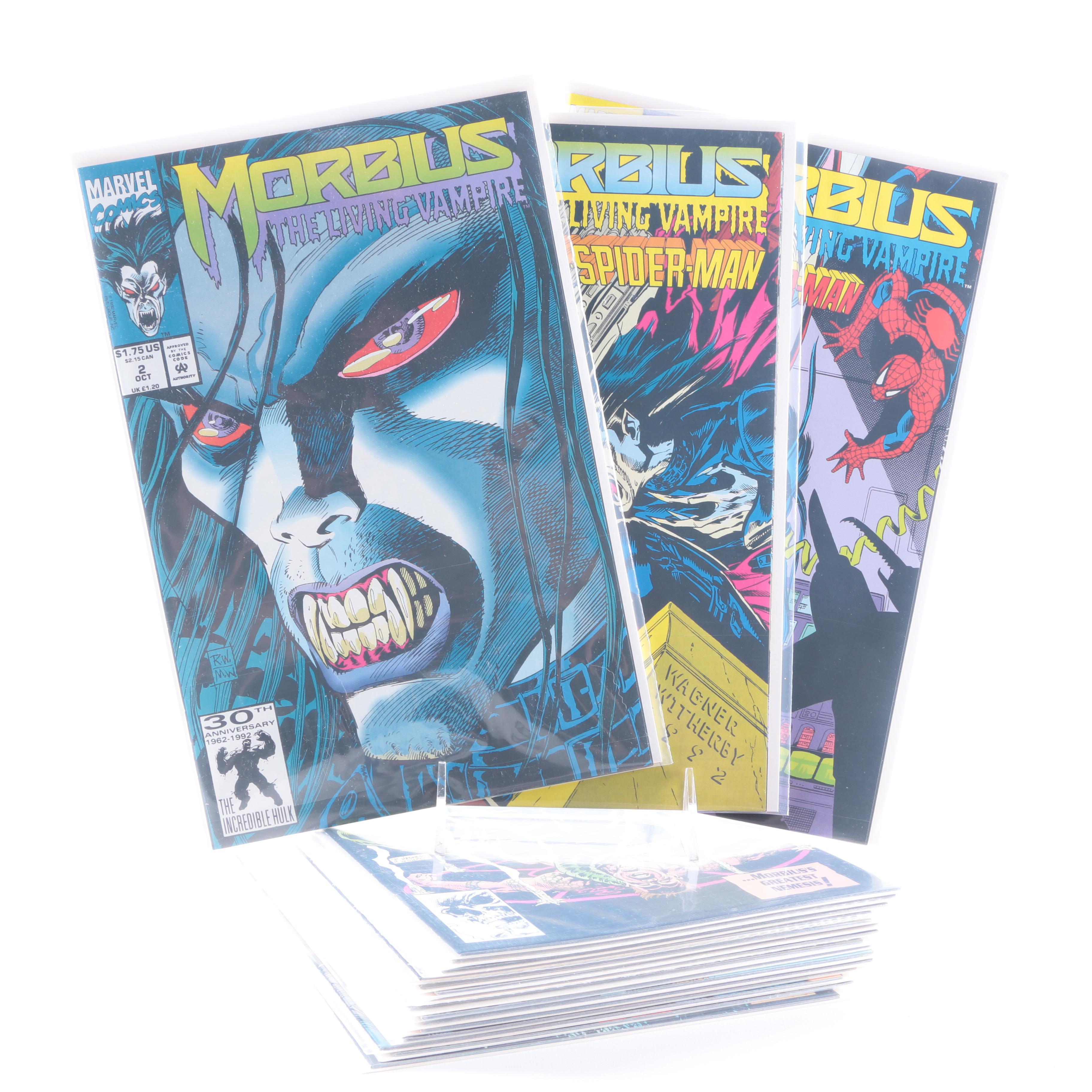 Assortment of "Morbius the Living Vampire" Comics
