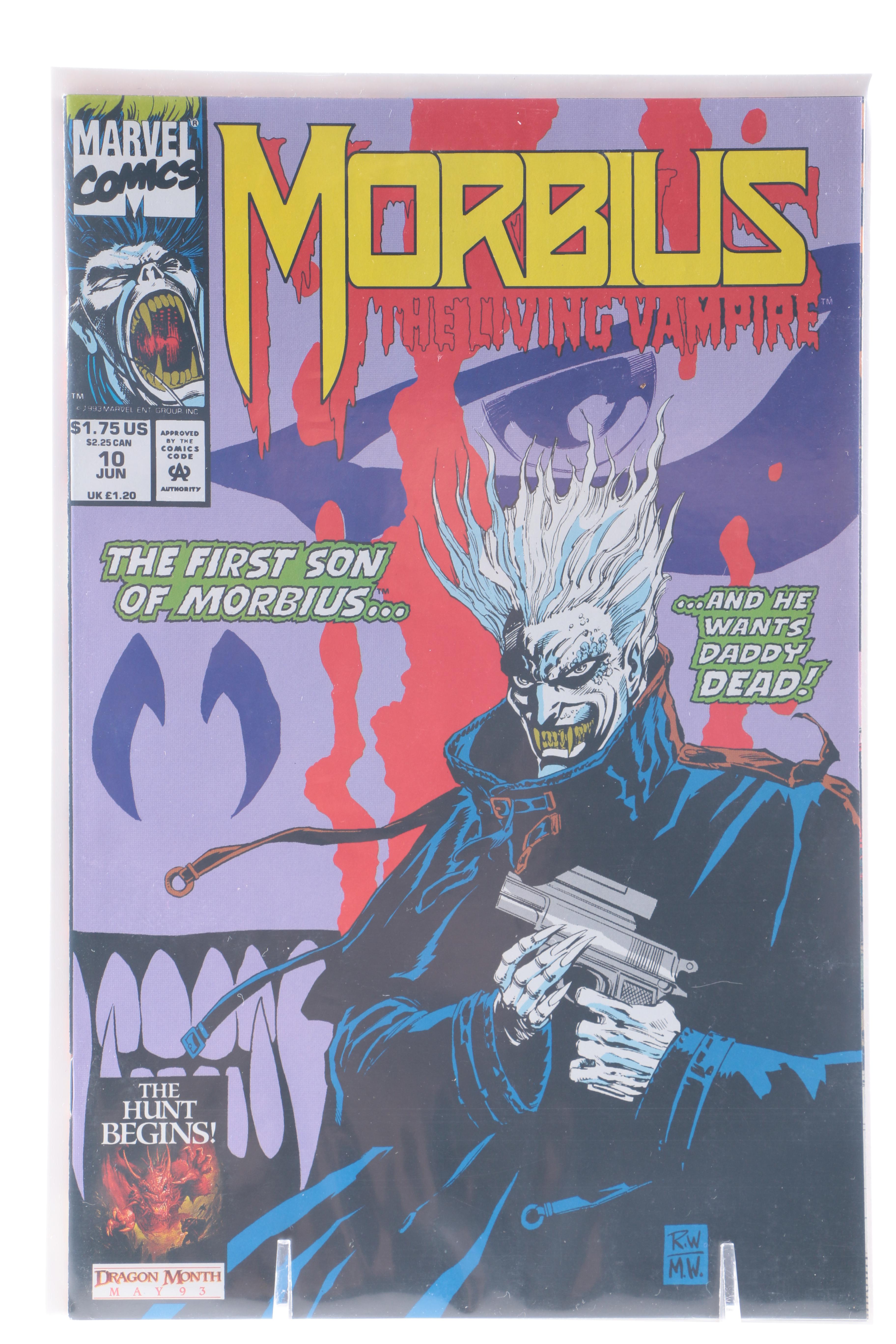 Assortment of "Morbius the Living Vampire" Comics