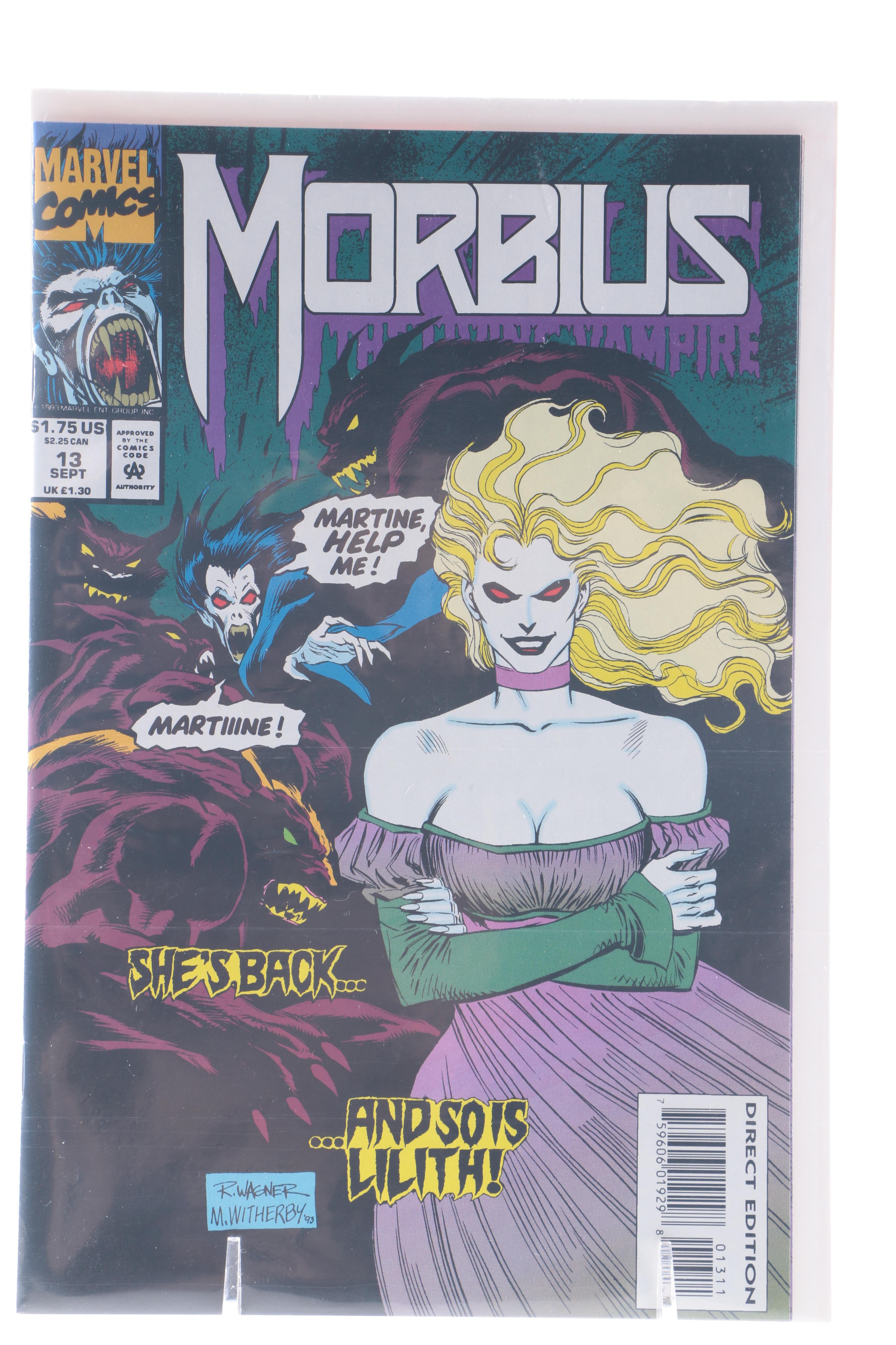 Assortment of "Morbius the Living Vampire" Comics