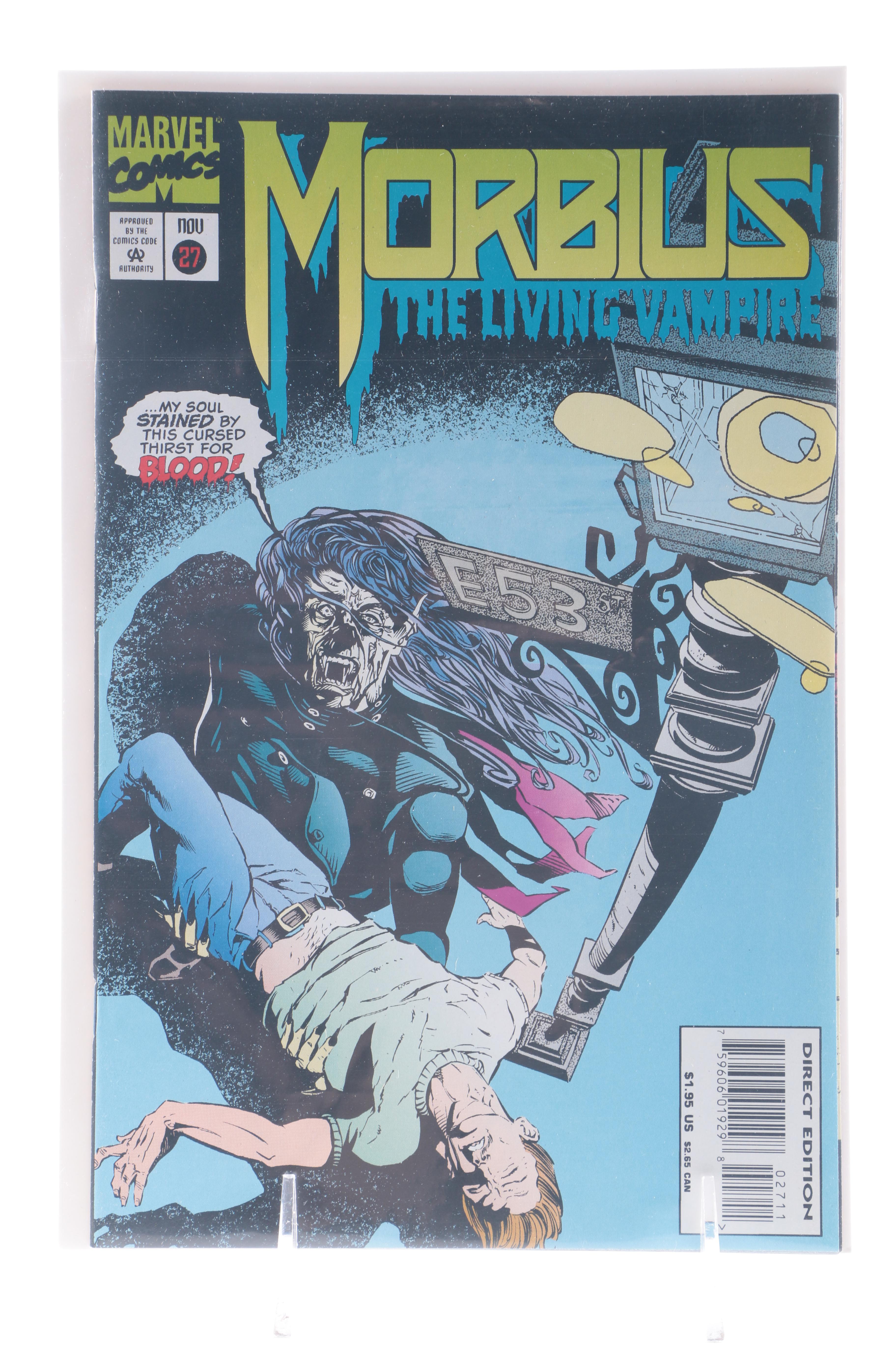Assortment of "Morbius the Living Vampire" Comics