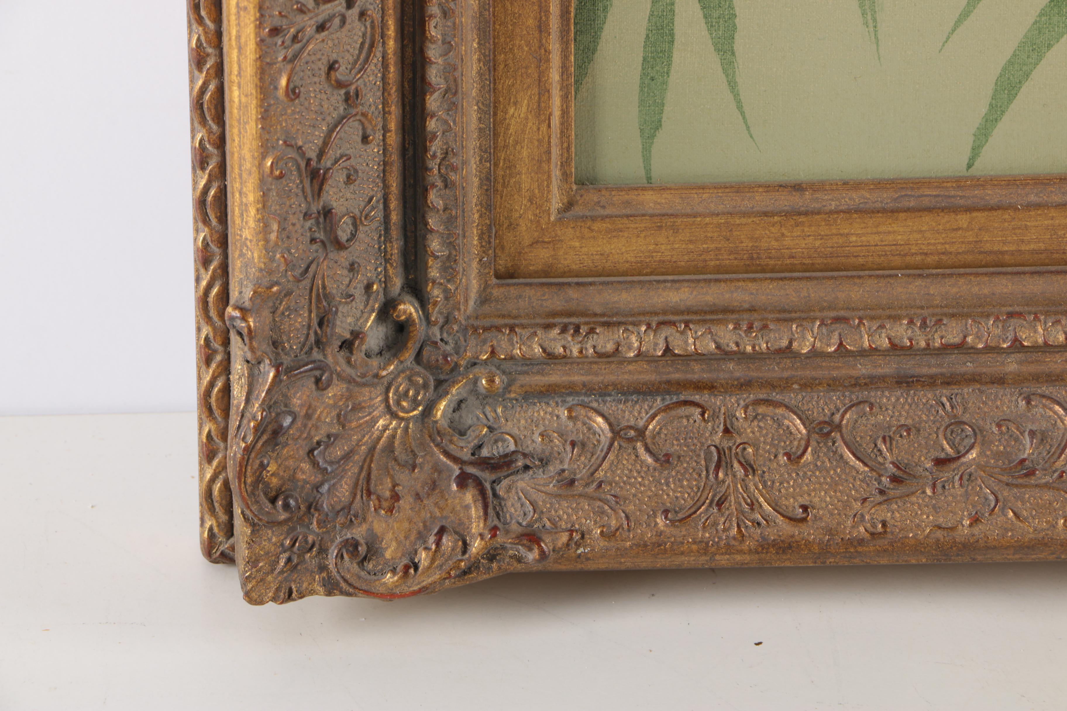 Pietro Angellis "Bird on a Branch" Original Oil Painting