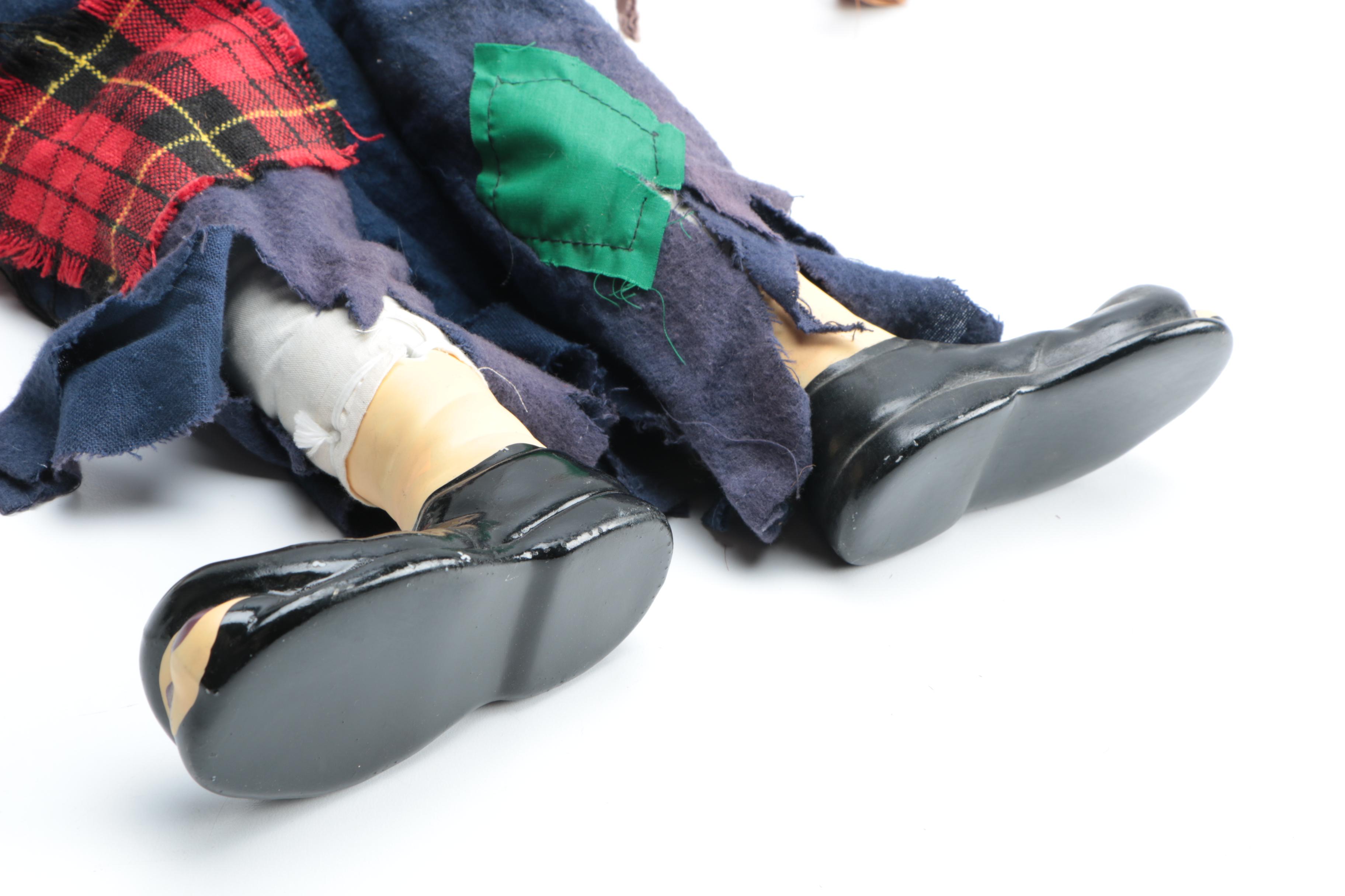 Hobo Style Clown Dolls