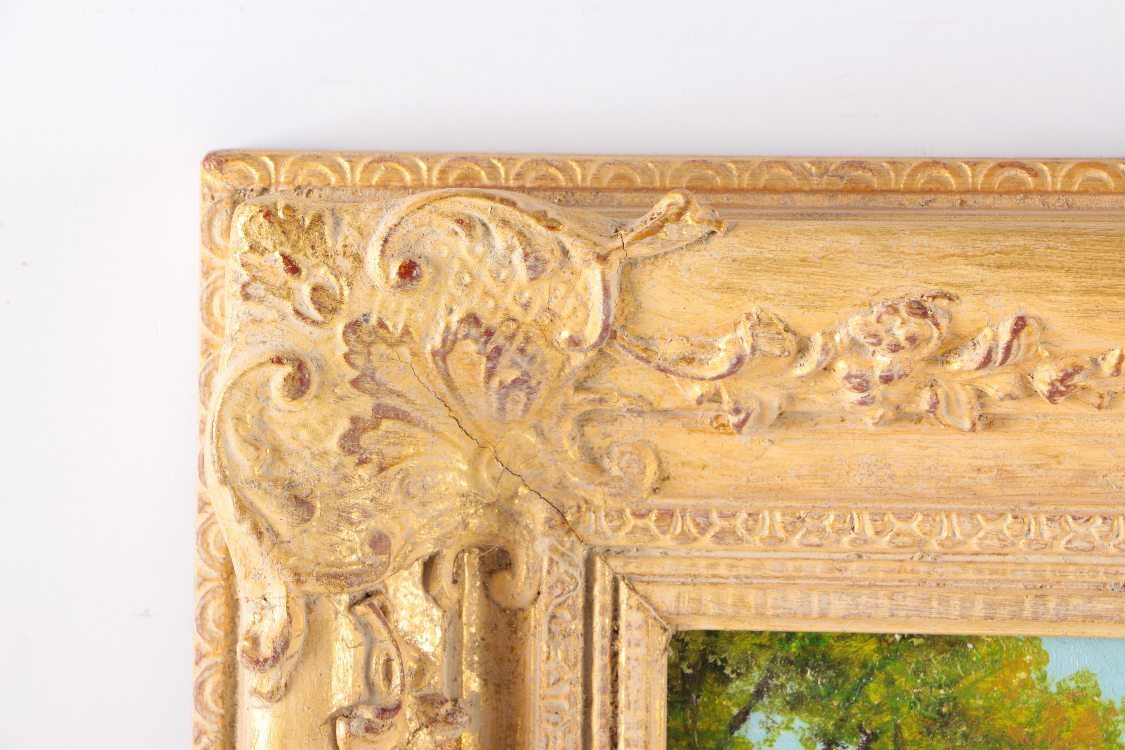 A. Bullara "Place du Tertre" Oil on Canvas