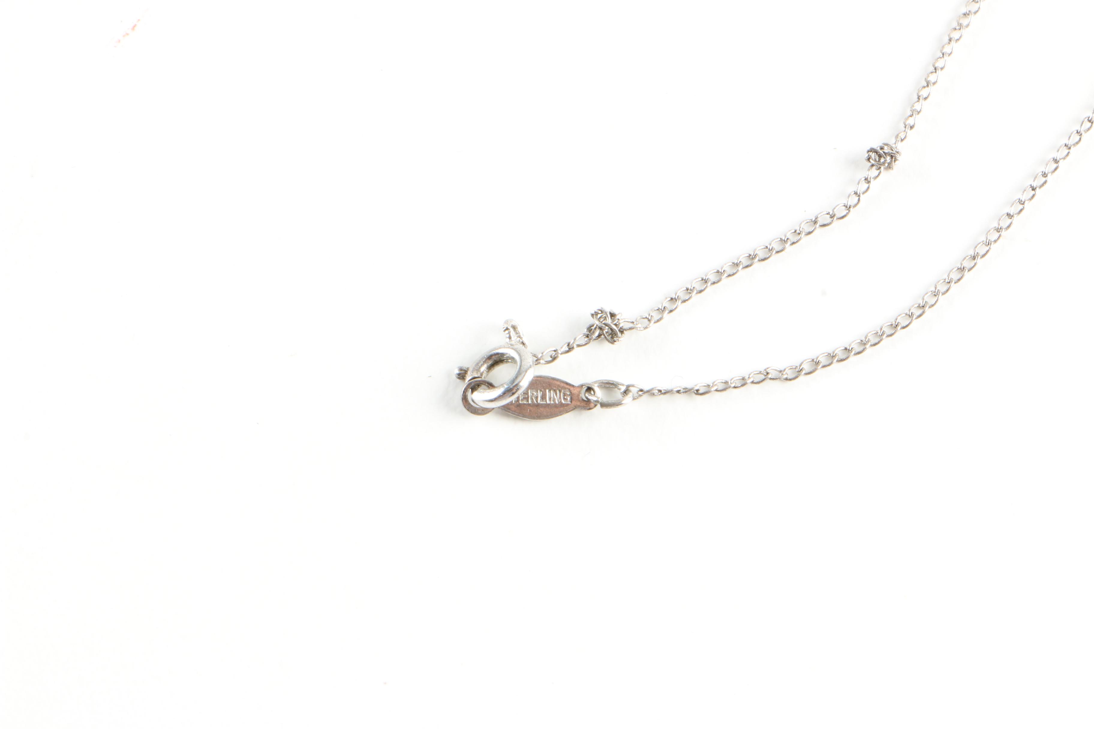 Sterling Silver Jewelry Featuring Mother of Pearl and Onyx