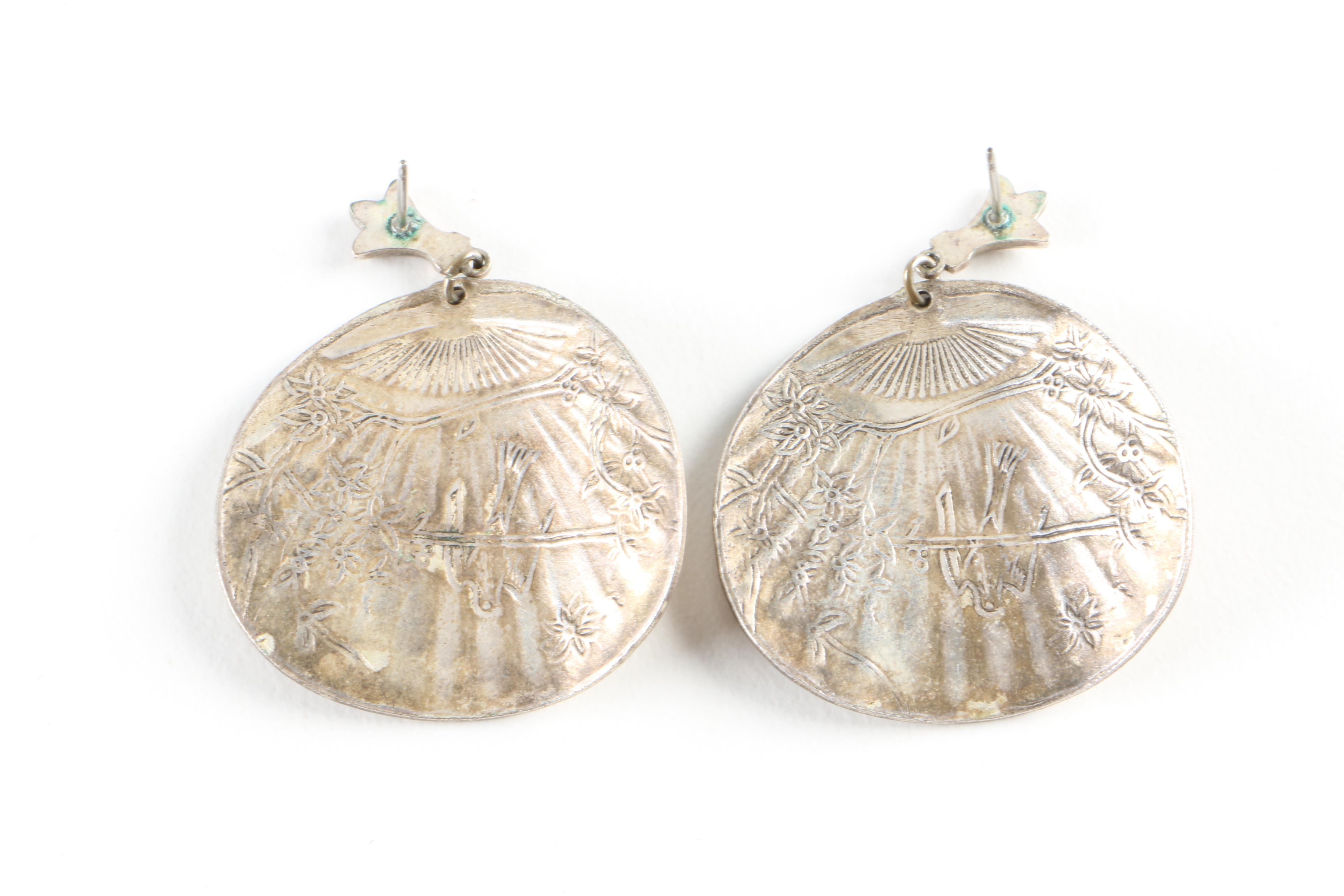 Sterling Silver Jewelry Featuring Mother of Pearl and Onyx