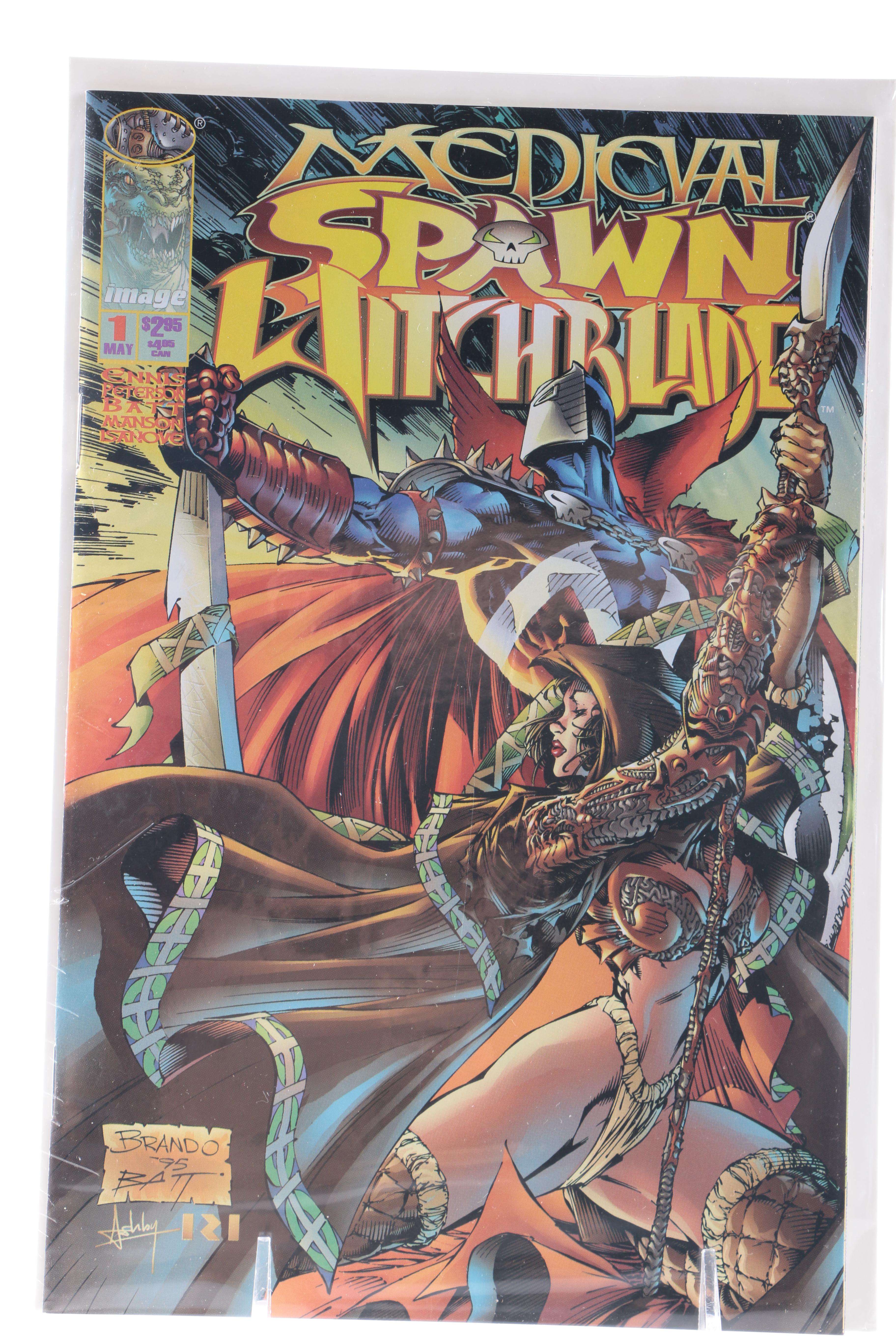 Collection of "Witchblade" Comic Books ft. Wolverine and Elektra