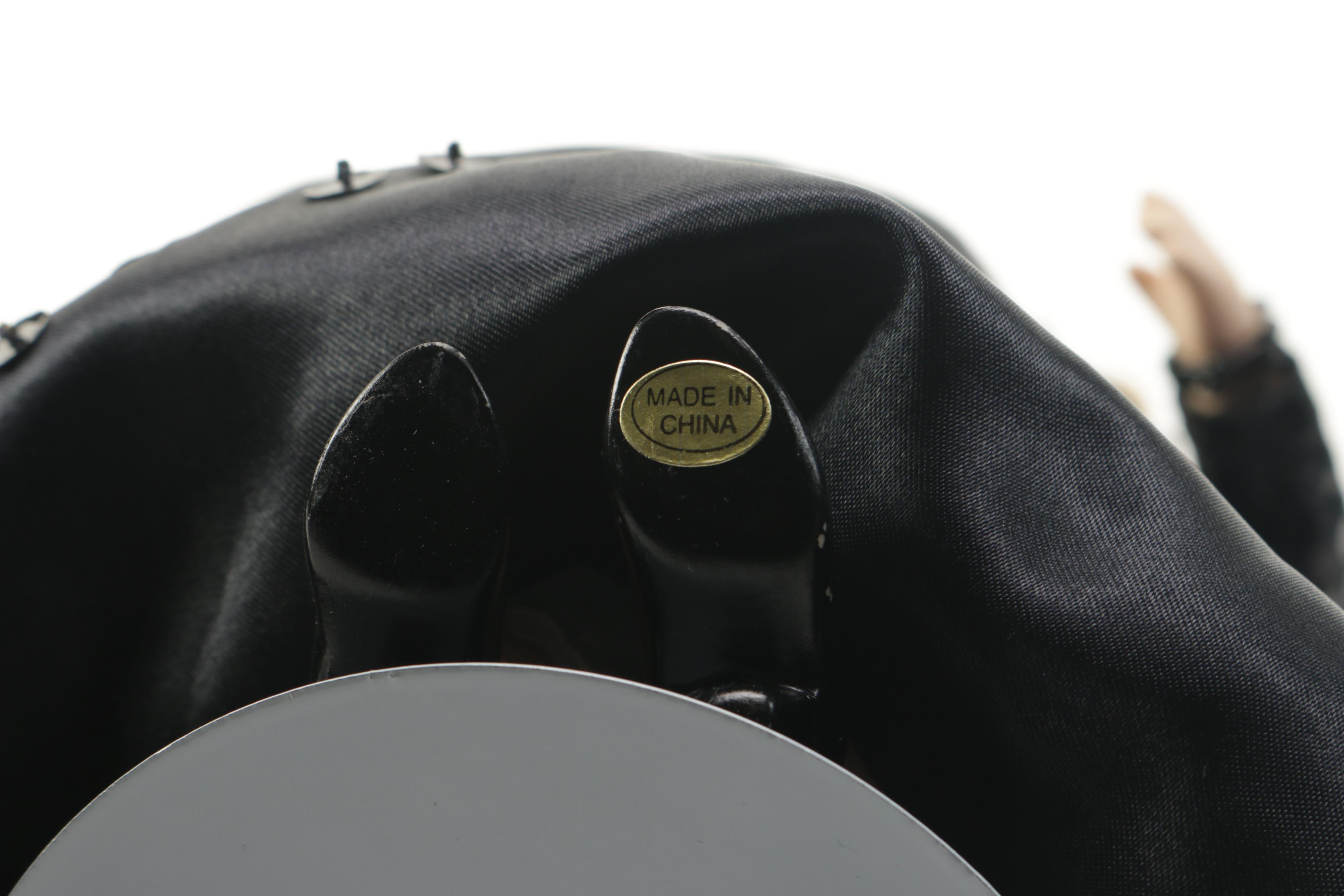 Porcelain Victorian-Style Mother and Baby Dolls