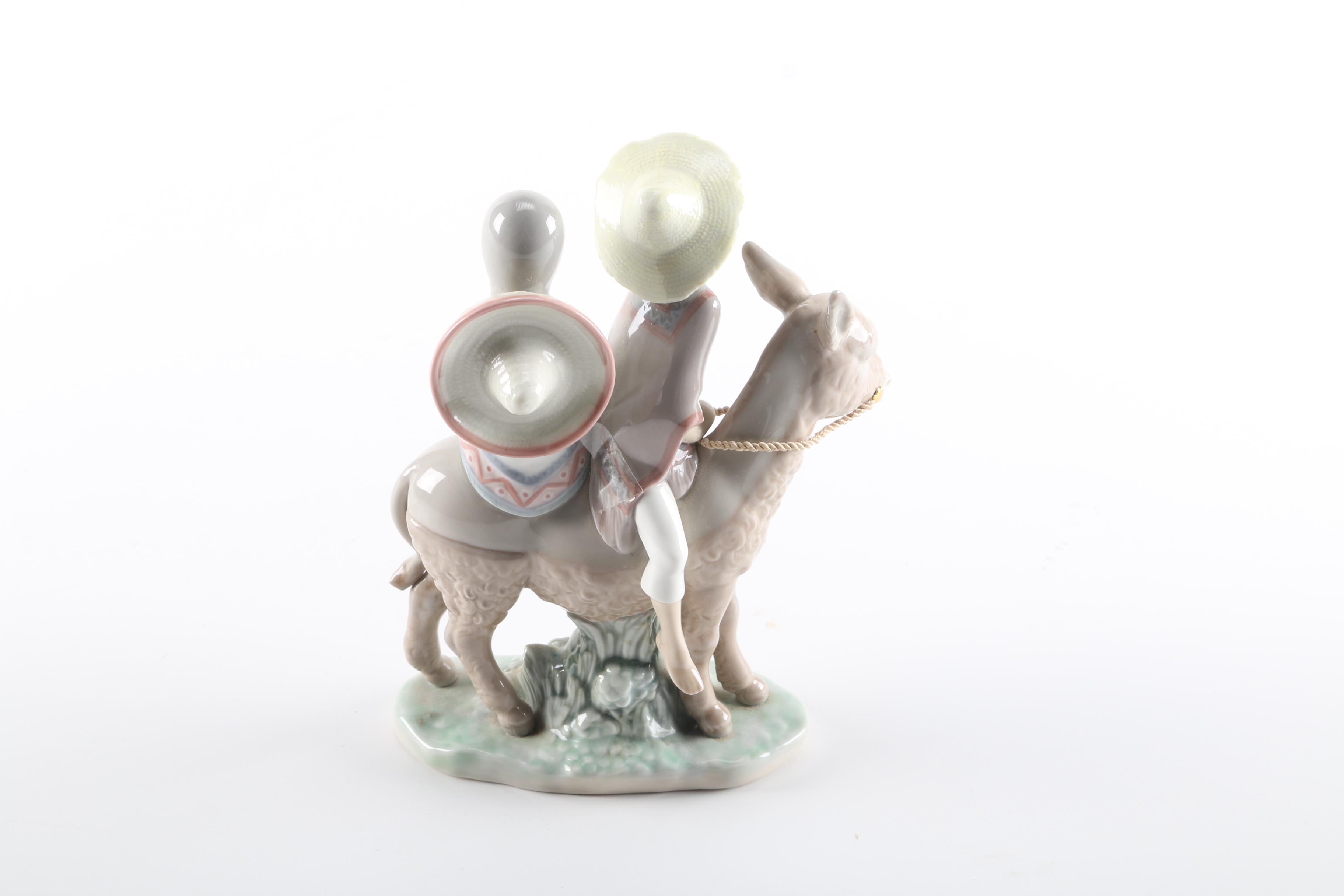 Lladró "Ride in the Country" Porcelain Figurine