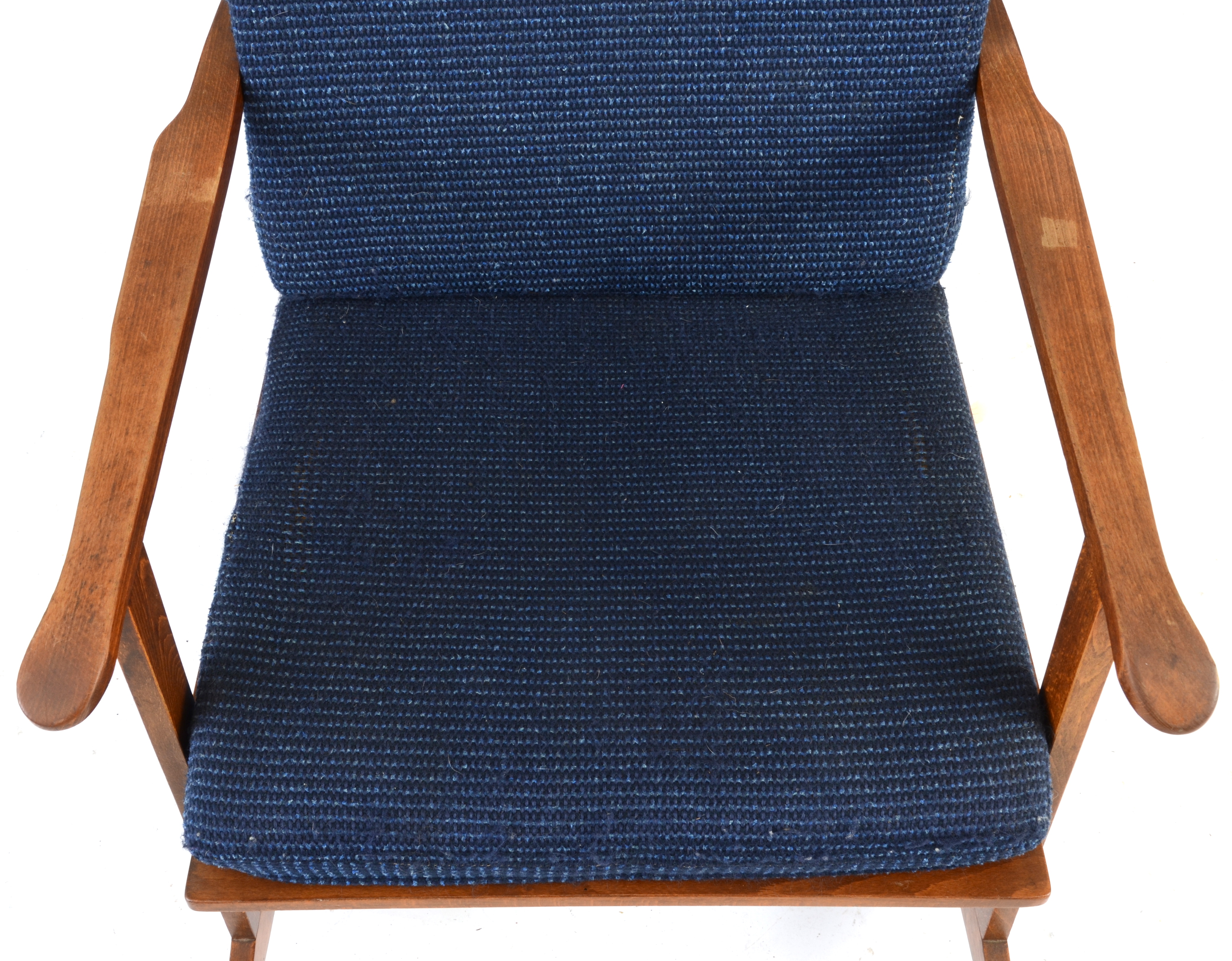 Danish Modern Birch Rocking Chair