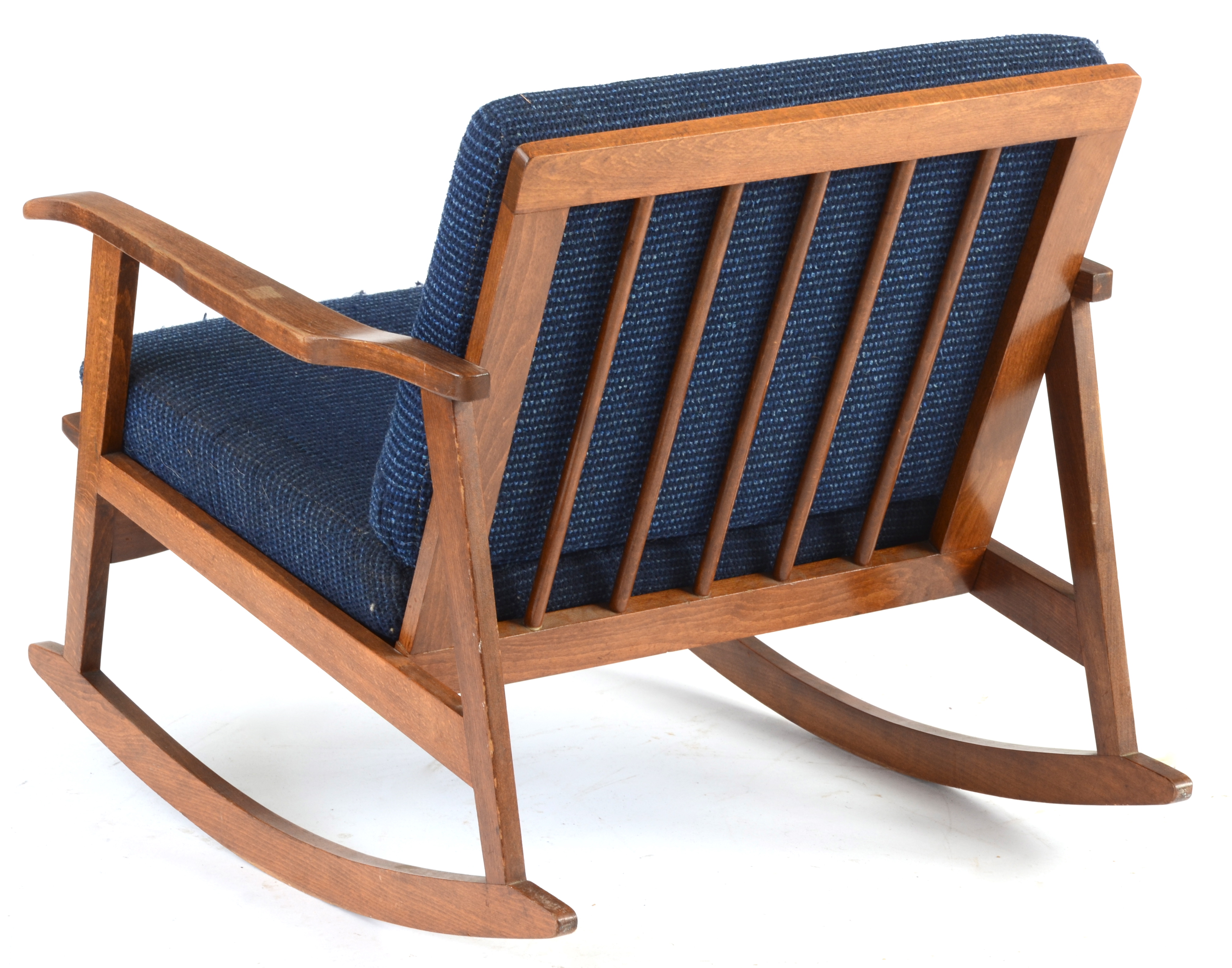Danish Modern Birch Rocking Chair