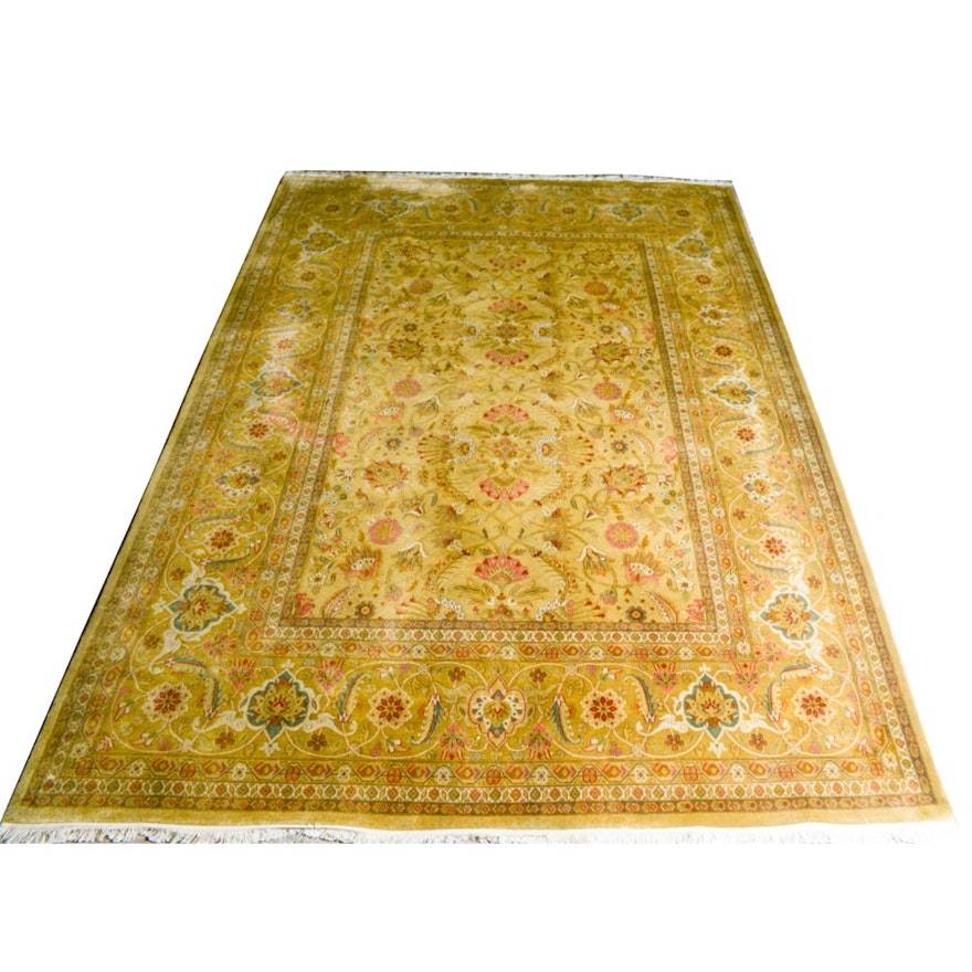 Machine Made Persian Inspired Area Rug