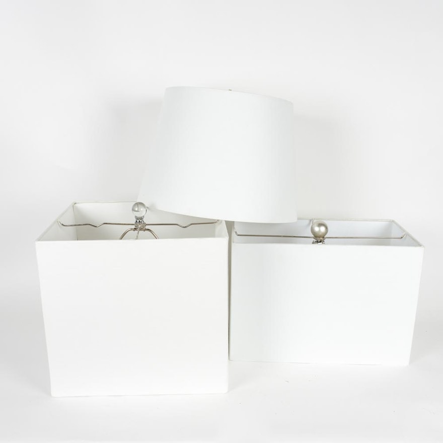 Collection of White Lamp Shades