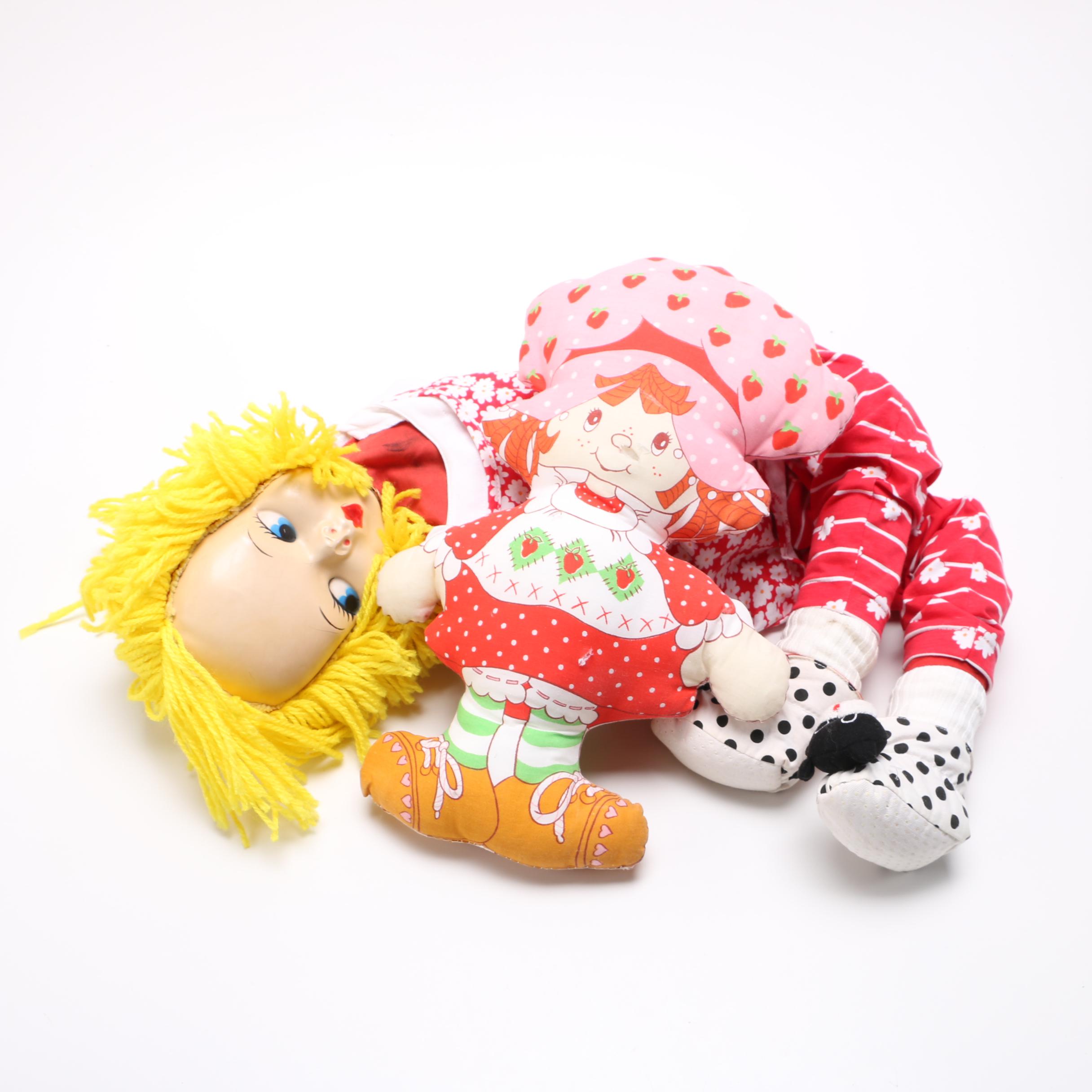 Strawberry Shortcake and Cloth Doll