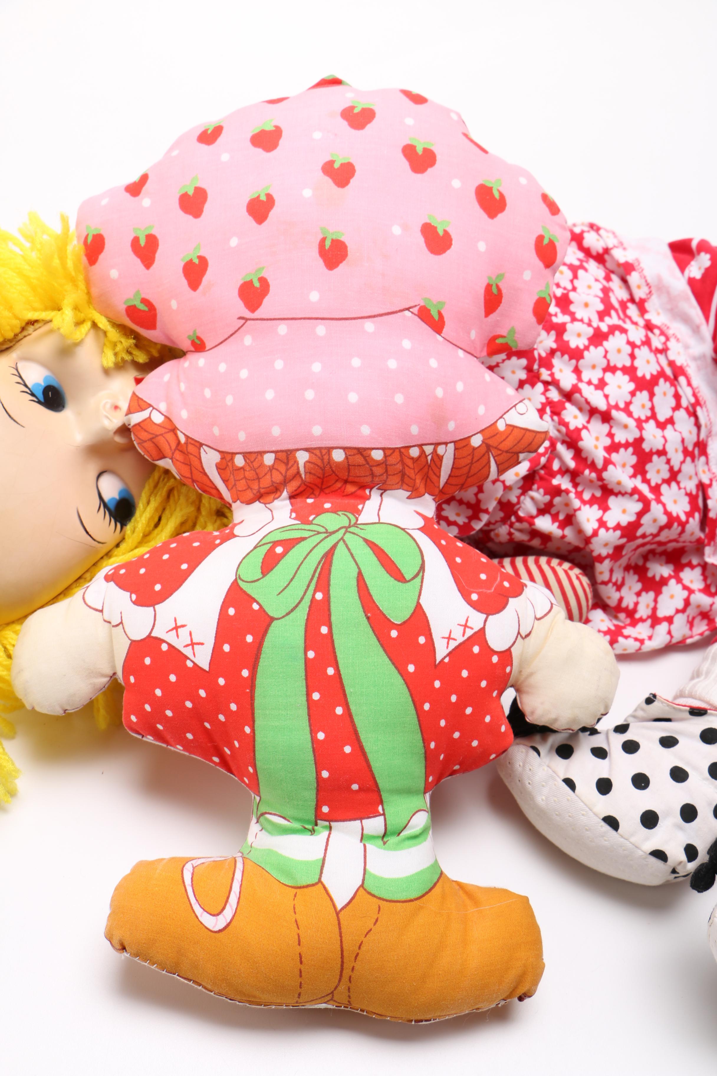 Strawberry Shortcake and Cloth Doll