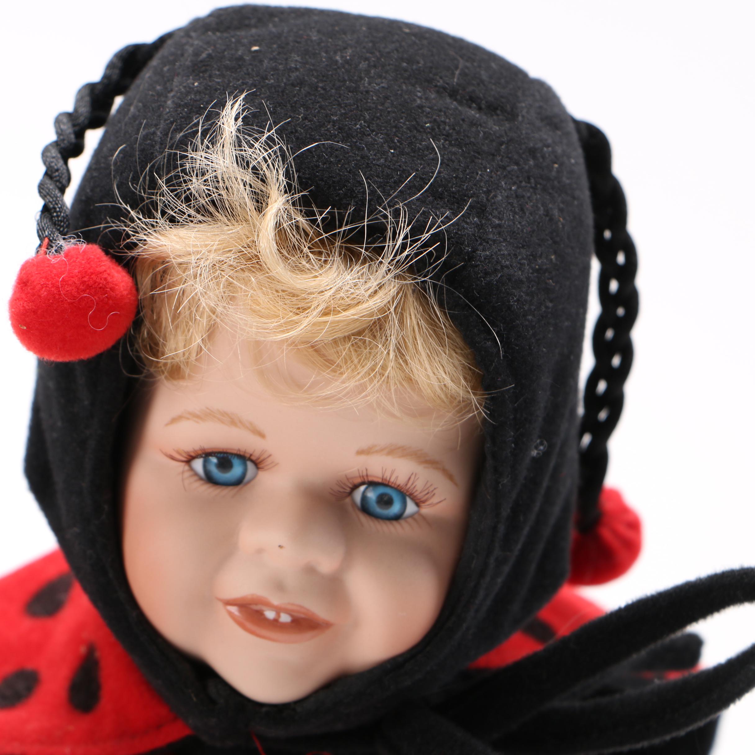 Collectible Dolls in Ladybug and Bumble Bee Costumes