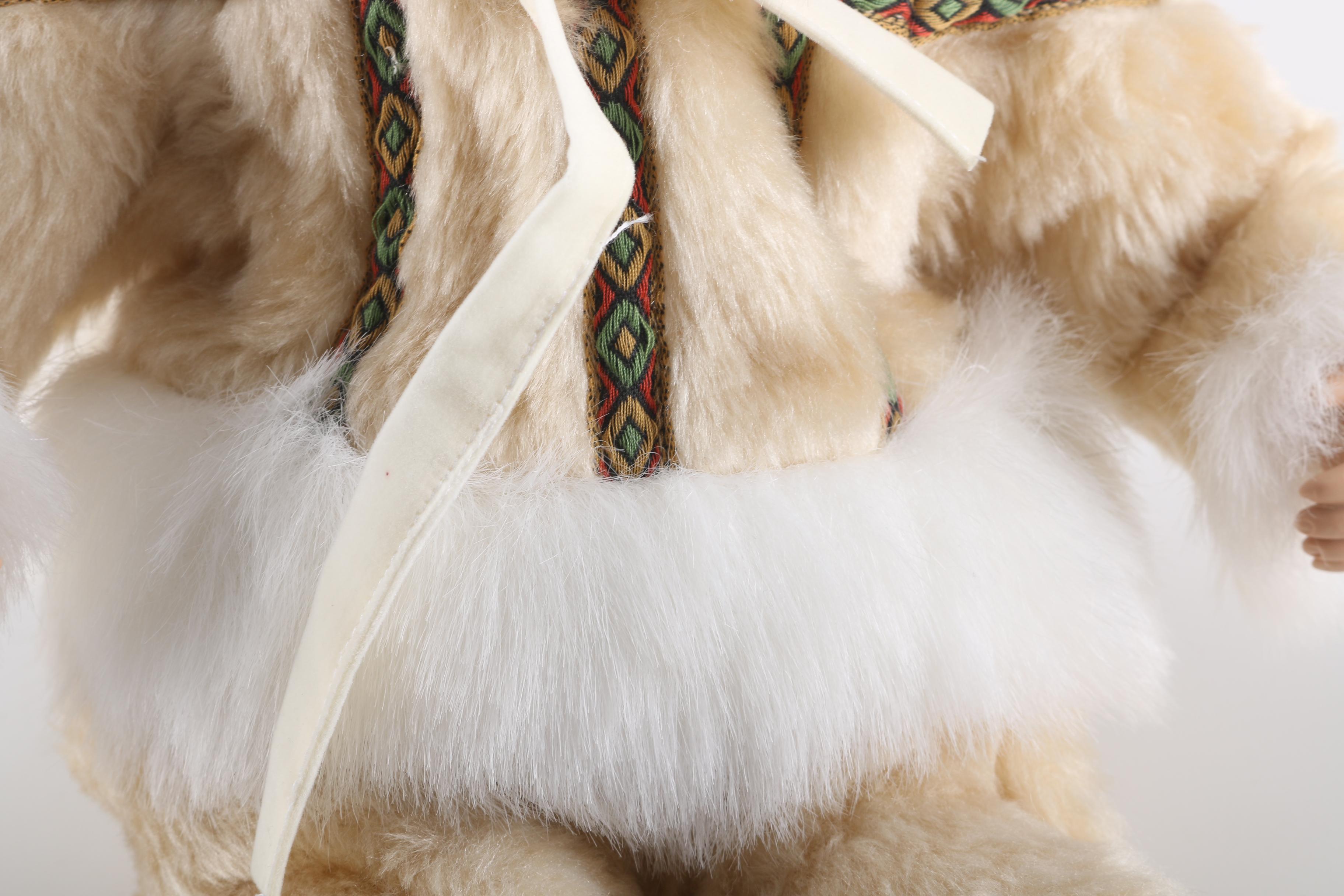 Porcelain Dolls with Inuit Style Attire