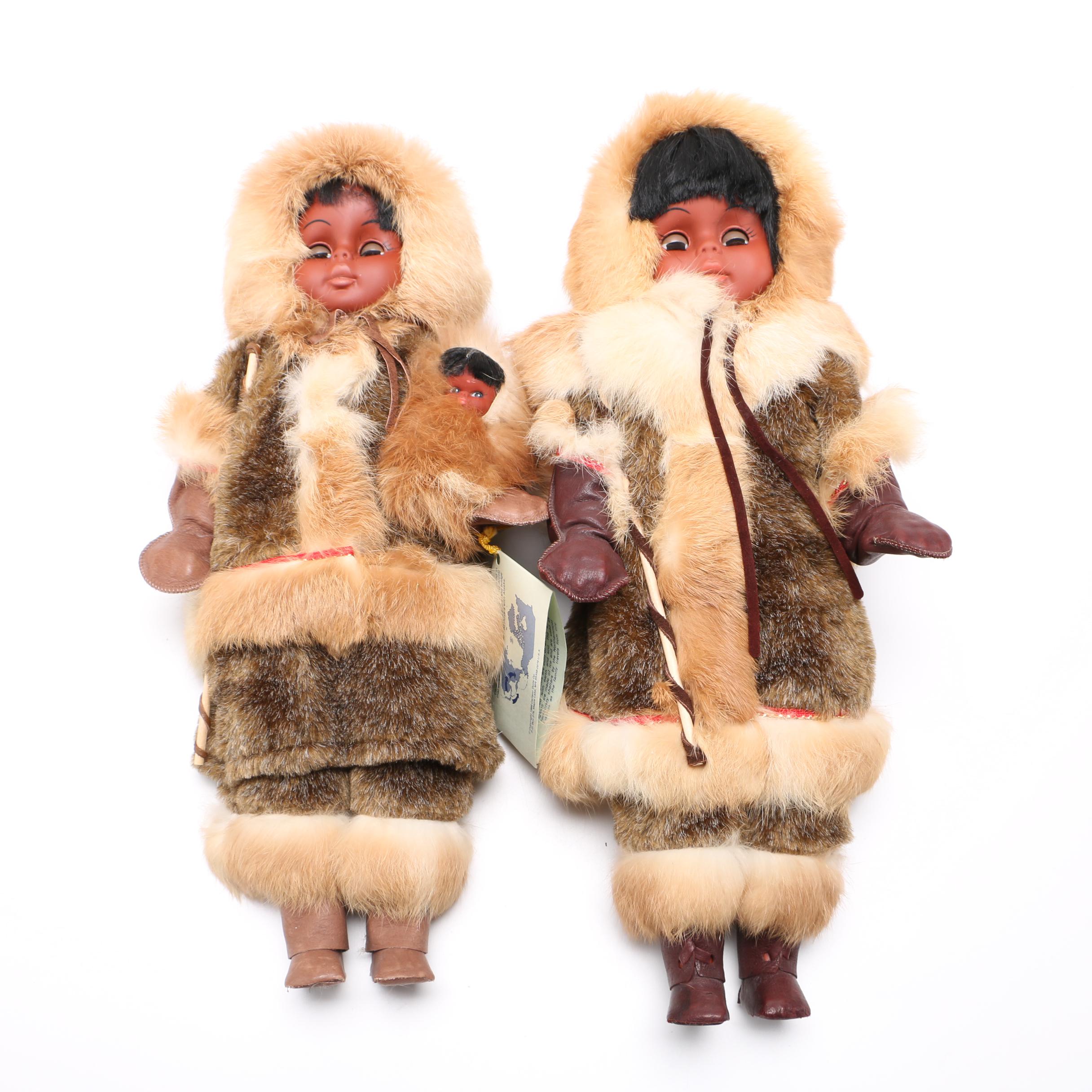 Carlson Dolls Company "Inuit, The People" Dolls